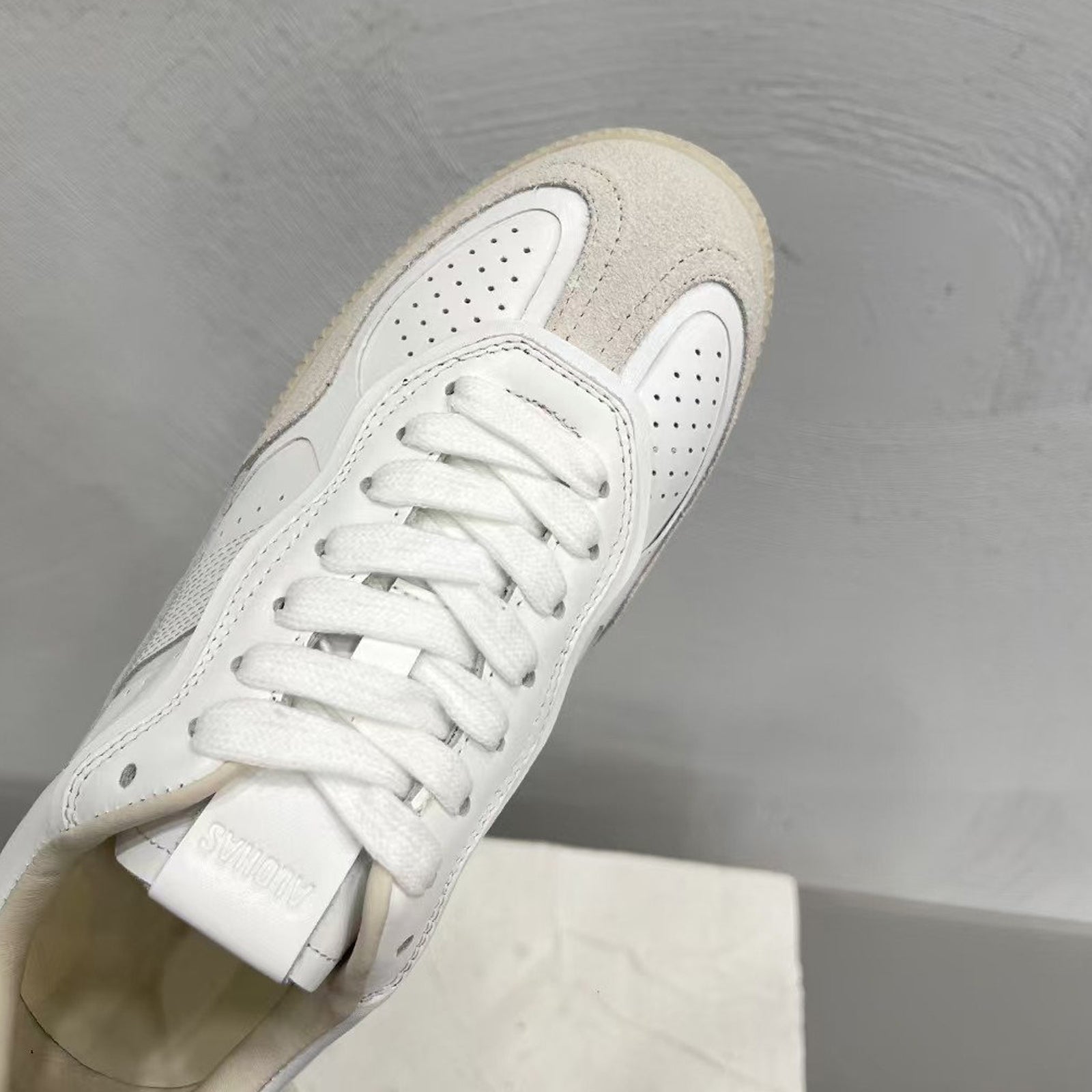 Alohas TB.490 White Leather Sneakers – Original Com