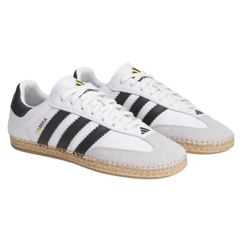 CLOT x adidas Originals Samba Espadrille 'White Black' KJ0274