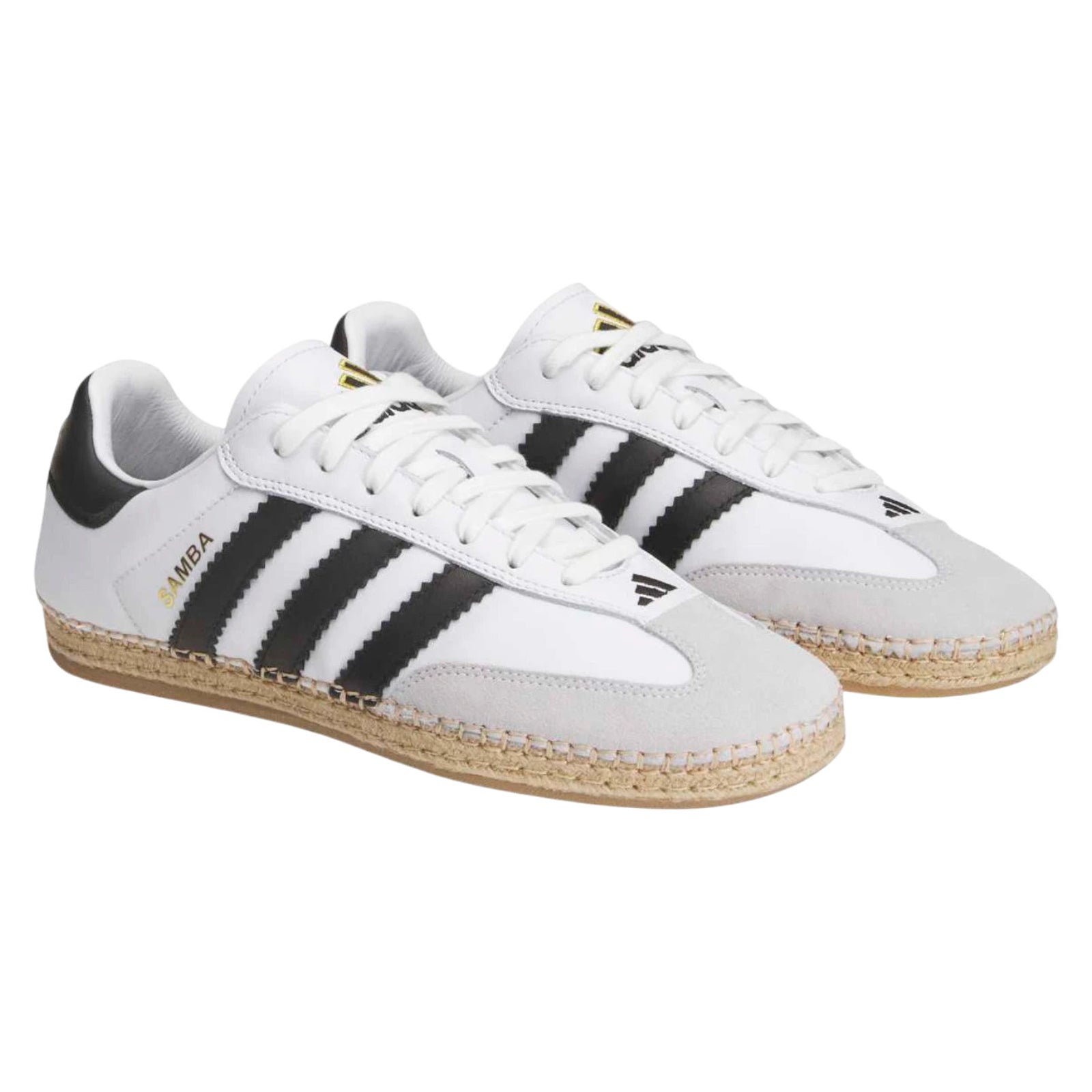 CLOT x adidas Originals Samba Espadrille 'White Black' KJ0274
