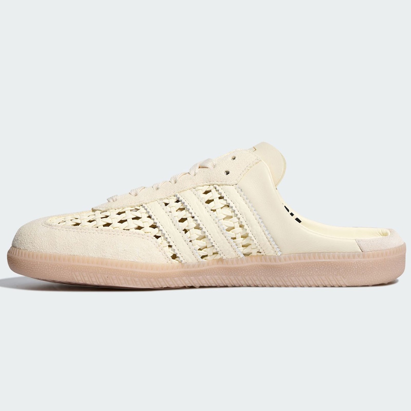 adidas Samba Mule Woven Basketweave 'Cream White' Women's (KH7719)