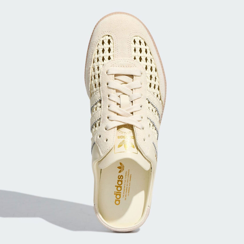 adidas Samba Mule Woven Basketweave 'Cream White' Women's (KH7719)