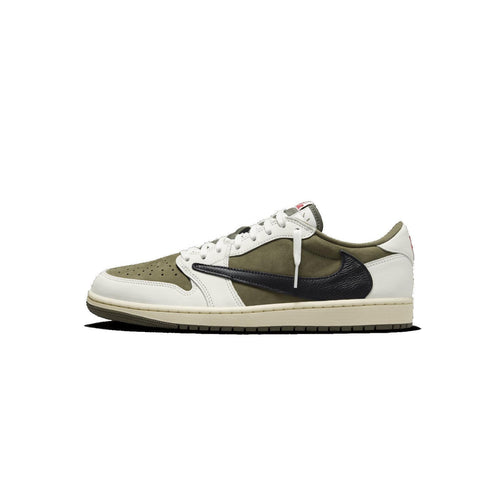 Air Jordan 1 Low OG x Travis Scott 'Medium Olive' Sneakers (DM7866-200)