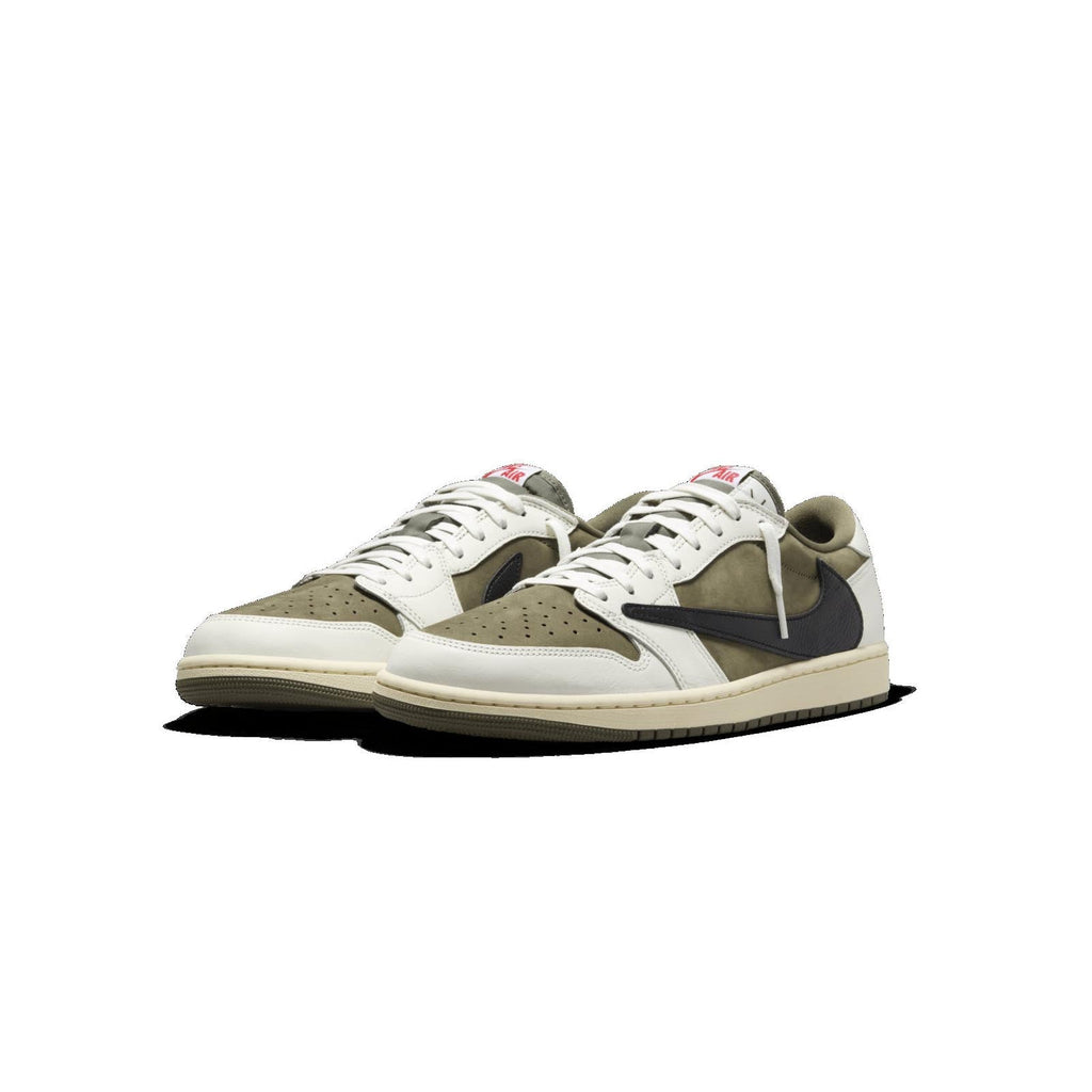 Air Jordan 1 Low OG x Travis Scott 'Medium Olive' Sneakers (DM7866-200)