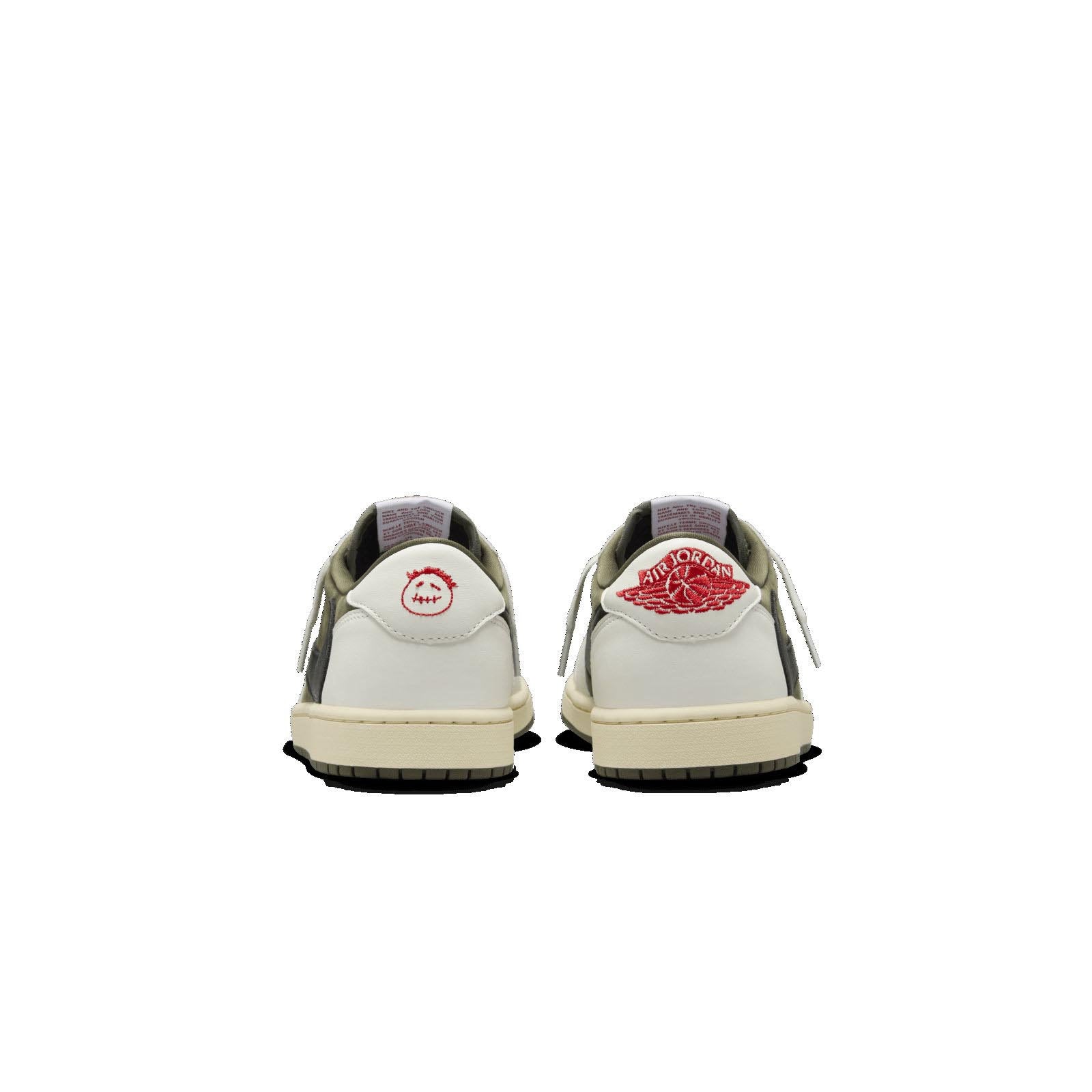 Air Jordan 1 Low OG x Travis Scott 'Medium Olive' Sneakers (DM7866-200)