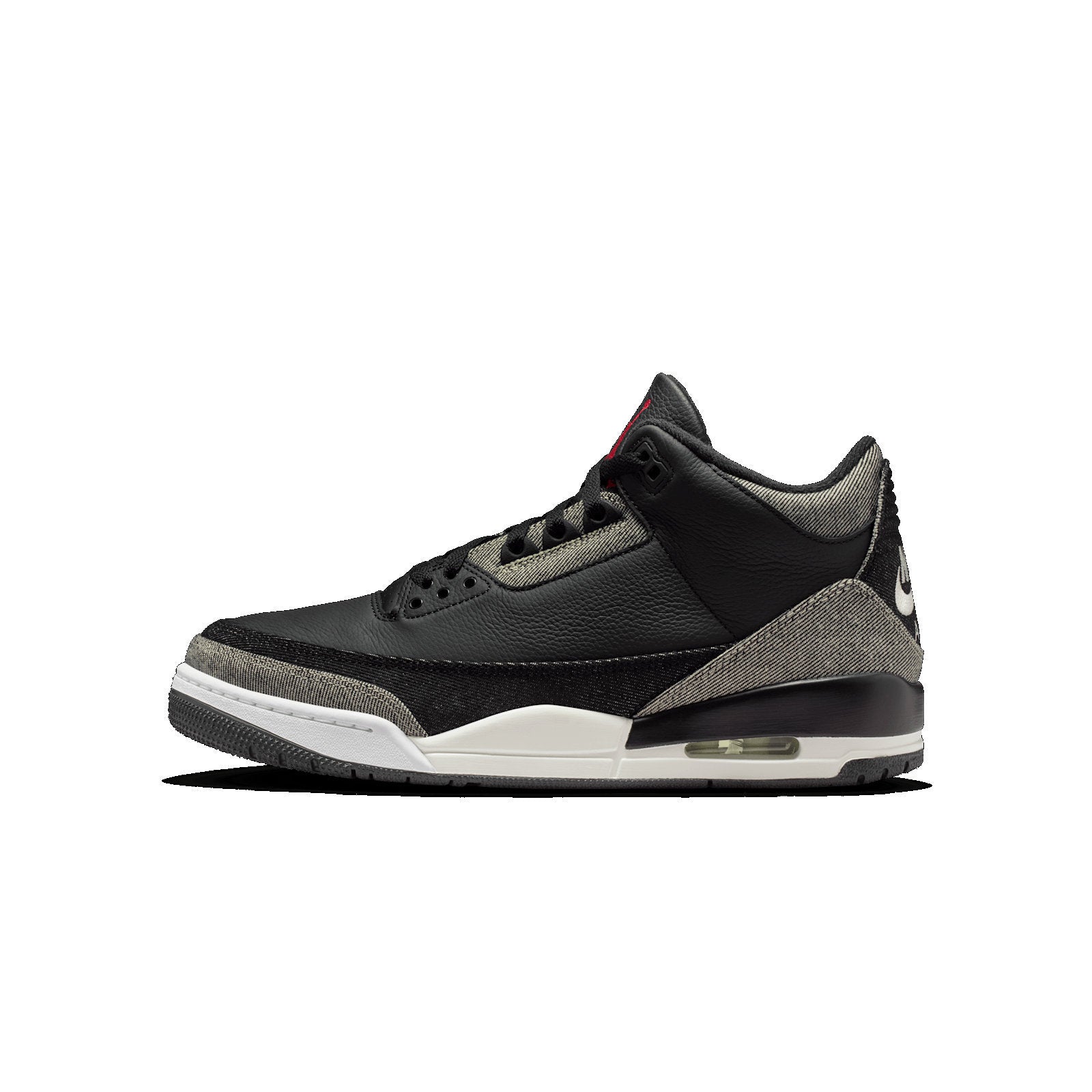 Air Jordan 3 Retro x Levi's 'Black Denim' Sneakers (IR0914-400)