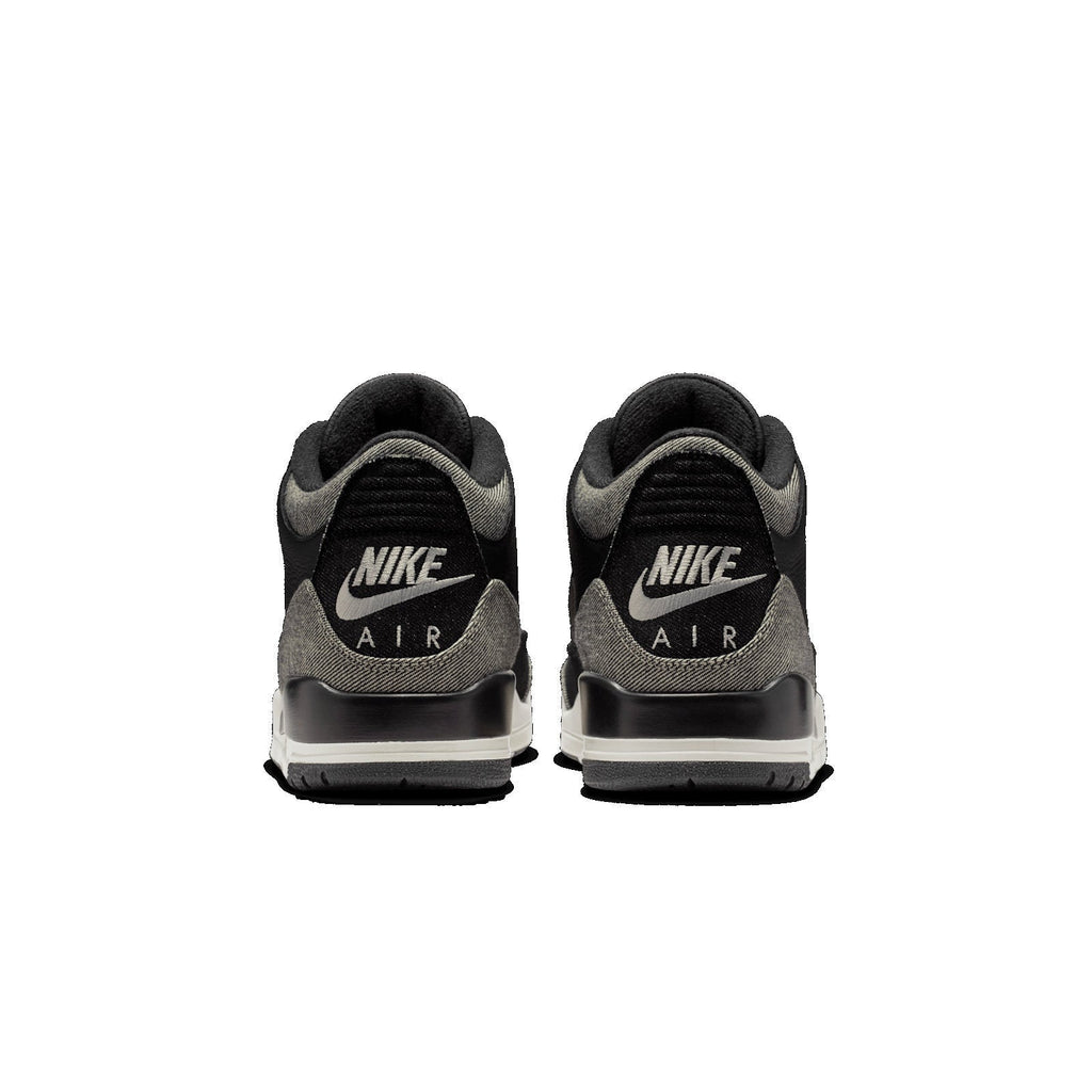 Air Jordan 3 Retro x Levi's 'Black Denim' Sneakers (IR0914-400)