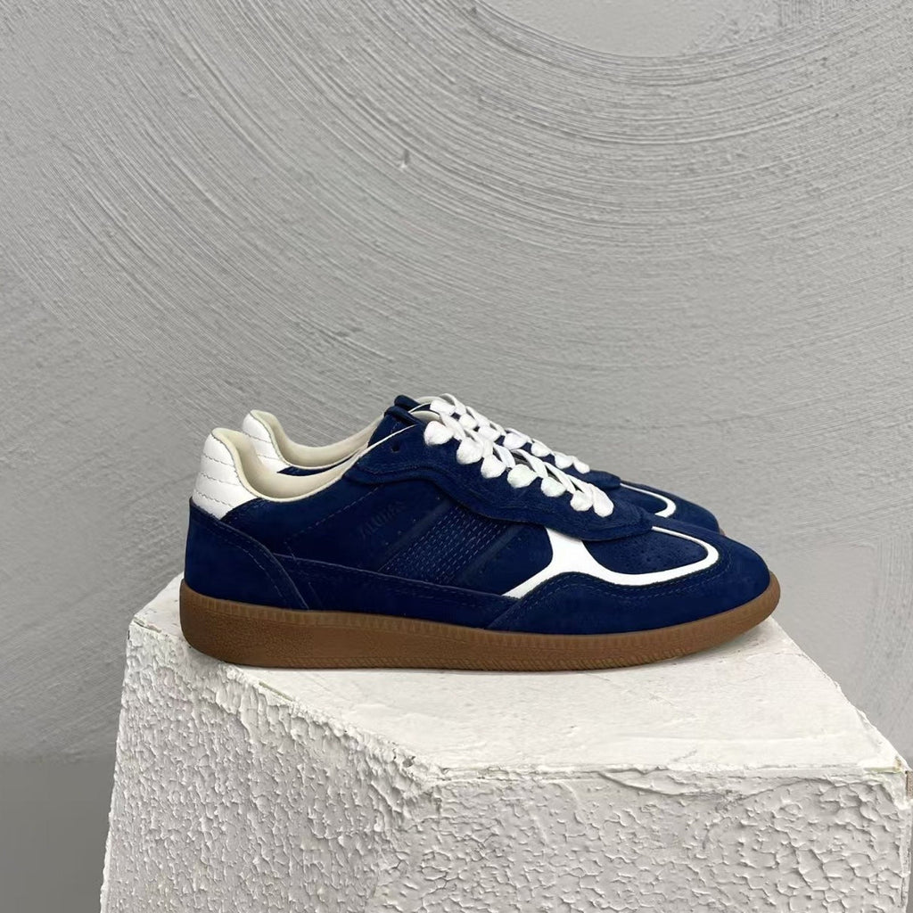 Alohas TB.490 Rife Sheen Blue Suede & Nylon Sneakers – Low Top