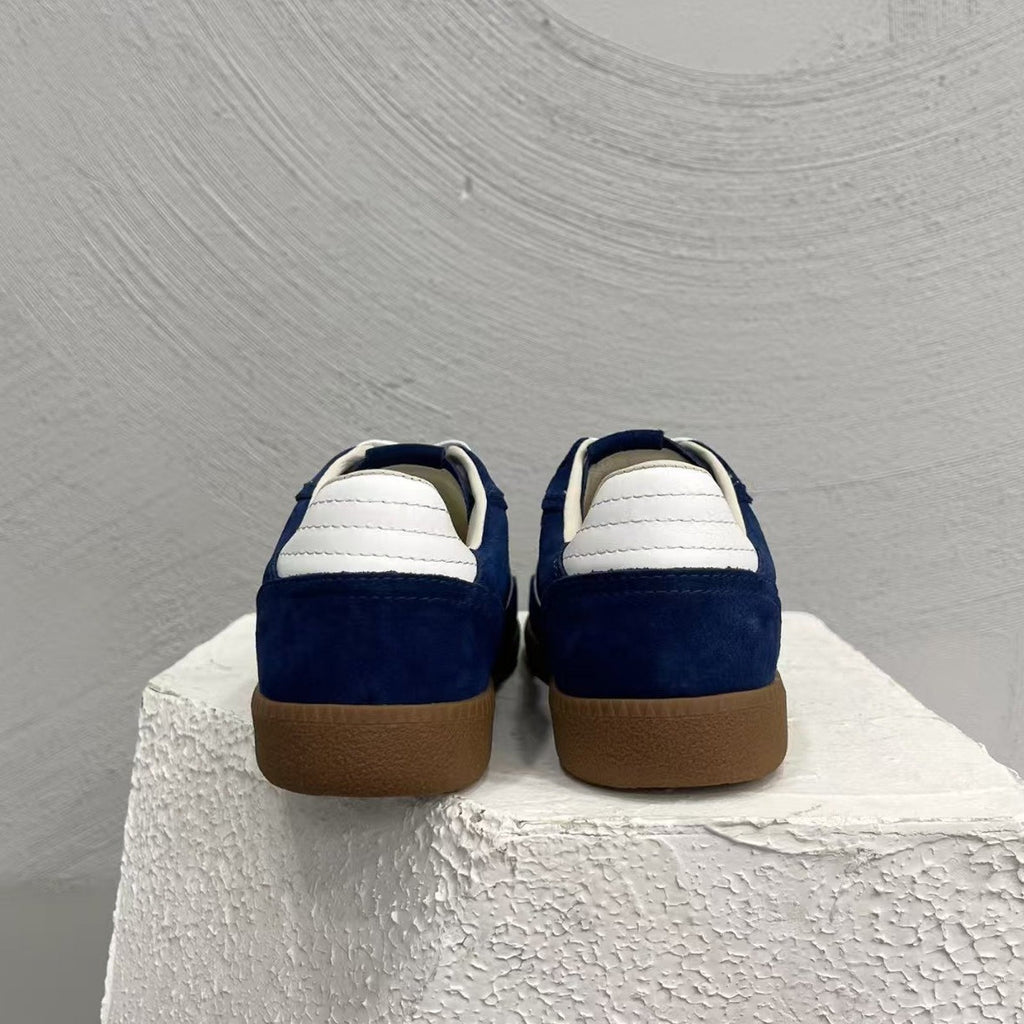Alohas TB.490 Rife Sheen Blue Suede & Nylon Sneakers – Low Top