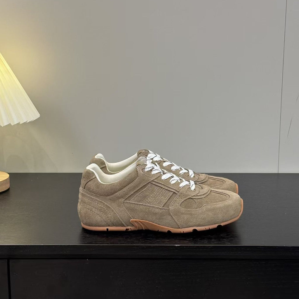 Alohas TB.56 Khaki Suede Sneakers – Women’s Low Top