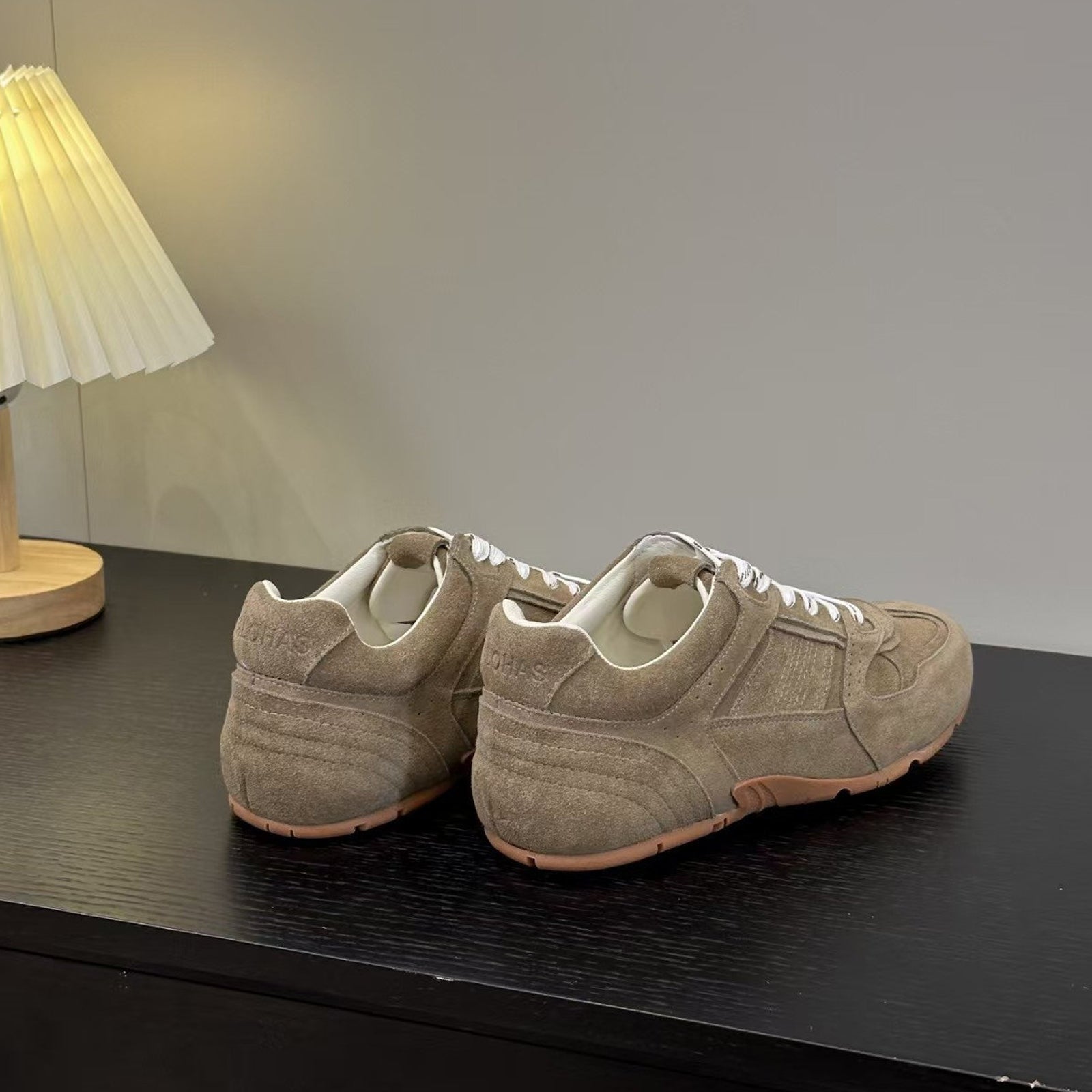 Alohas TB.56 Khaki Suede Sneakers – Women’s Low Top