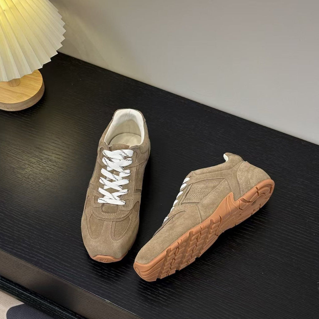 Alohas TB.56 Khaki Suede Sneakers – Women’s Low Top