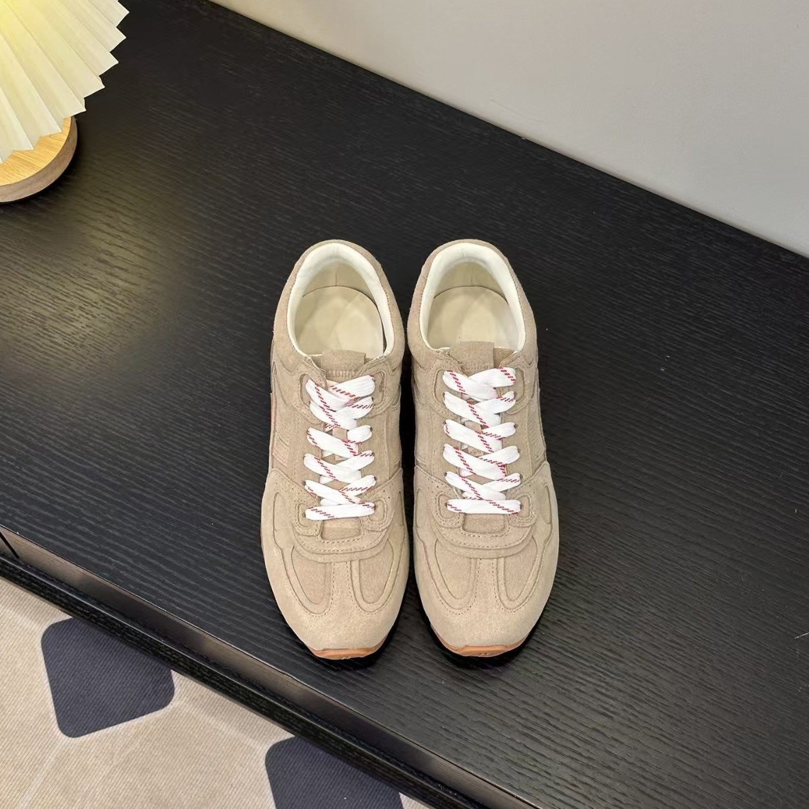 Alohas TB.56 Cream Leather Sneakers – Women’s Low Top