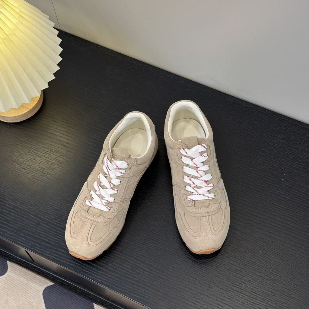 Alohas TB.56 Cream Leather Sneakers – Women’s Low Top
