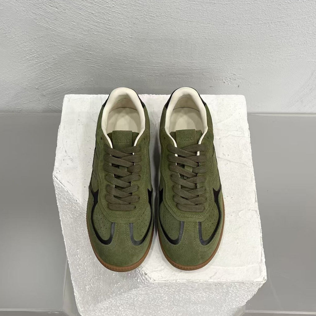 Alohas TB.490 Rife Green Suede Sneakers – Low Top Women