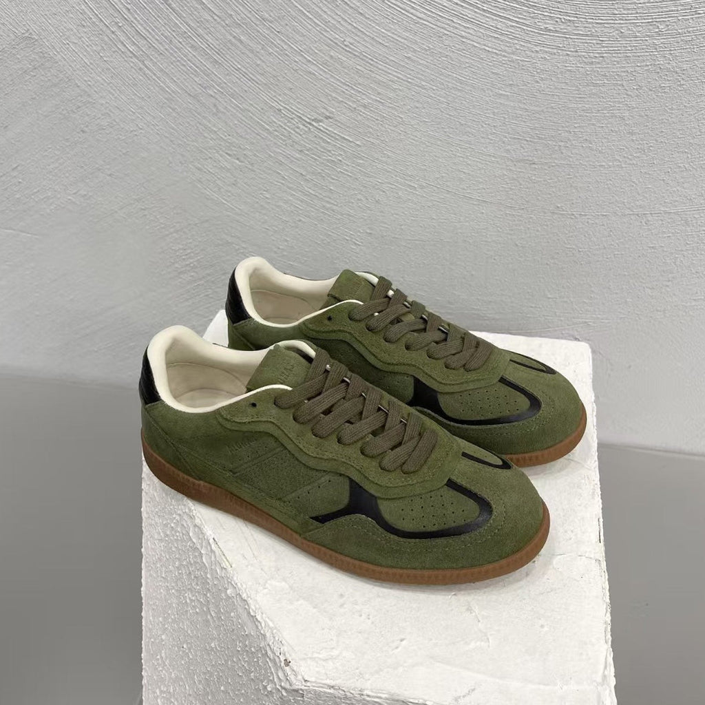Alohas TB.490 Rife Green Suede Sneakers – Low Top Women