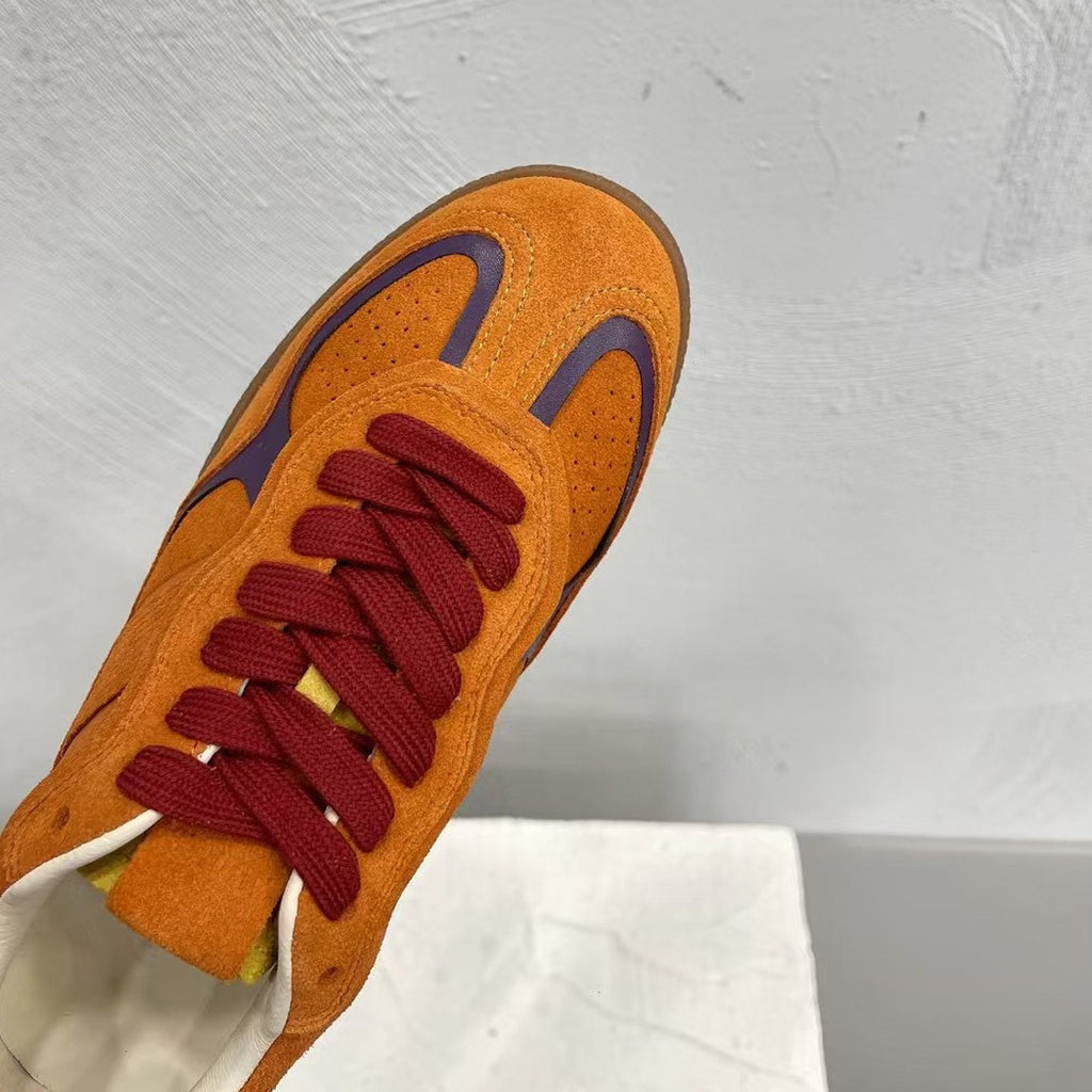 Alohas TB.490 Rife Orange Suede Sneakers – Low Top Women