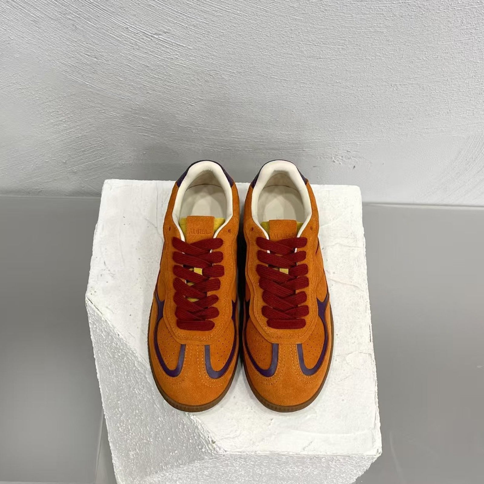 Alohas TB.490 Rife Orange Suede Sneakers – Low Top Women