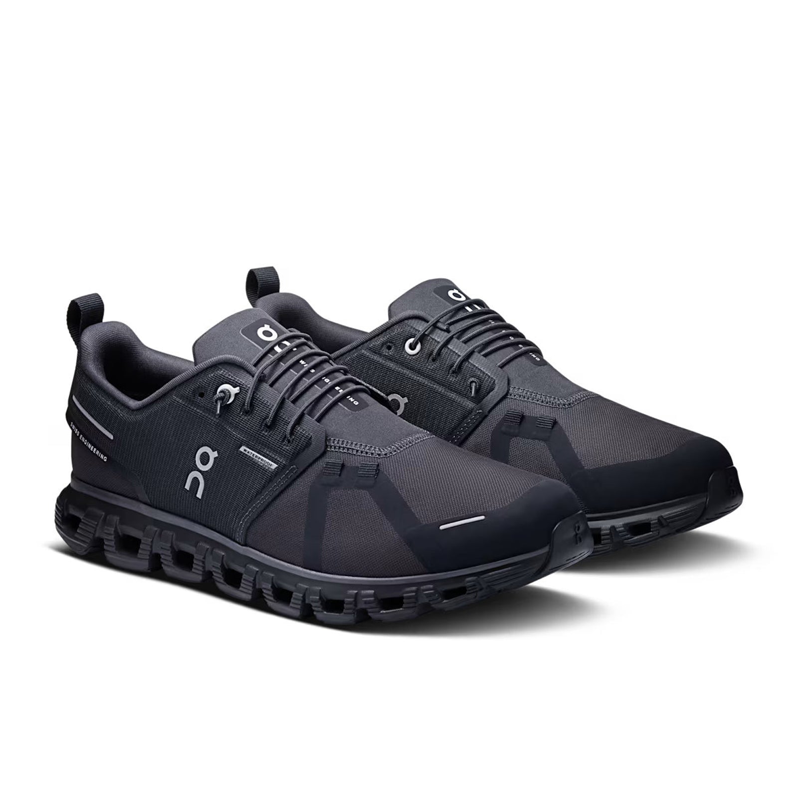 ON Cloud 6 Waterproof 'All Black' Running Shoes (3MF10061043)
