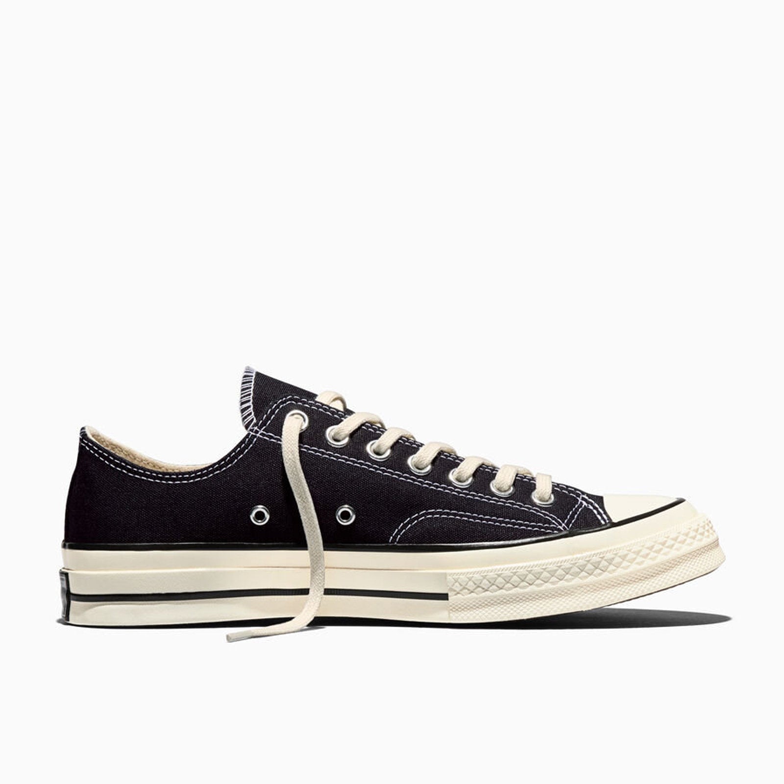 Converse x Fragment Design x Moncler Chuck 70 Low Black Sneakers (169069C)