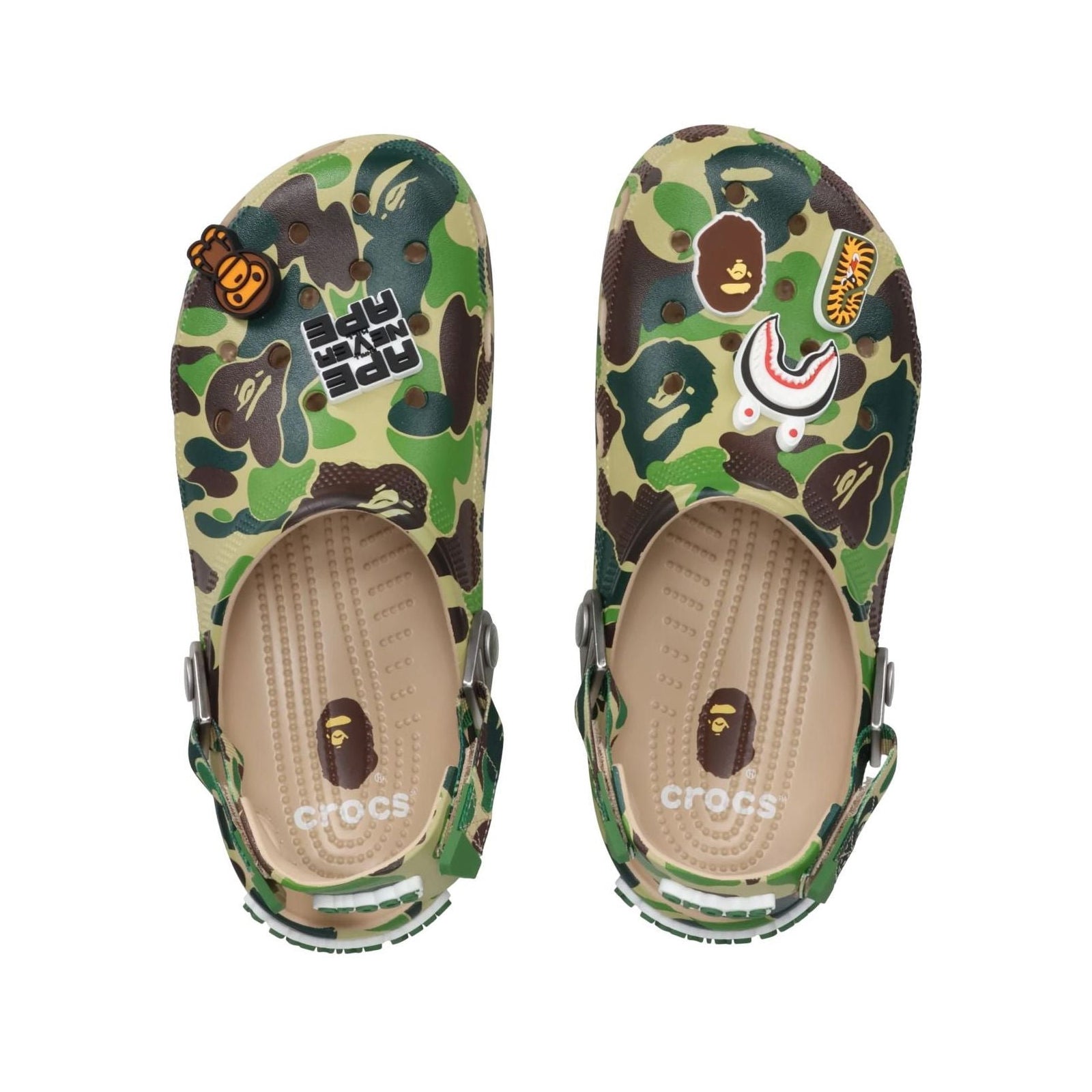 Crocs x A Bathing Ape (BAPE) Classic Clog 'Chai' (209627-212)