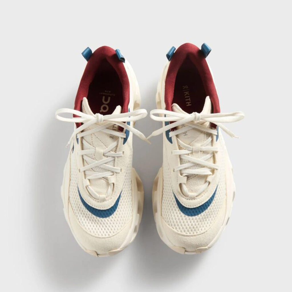 Kith for ON K-Tech 2 'White / Real Teal' Collaborative Sneakers (3MG10841200)