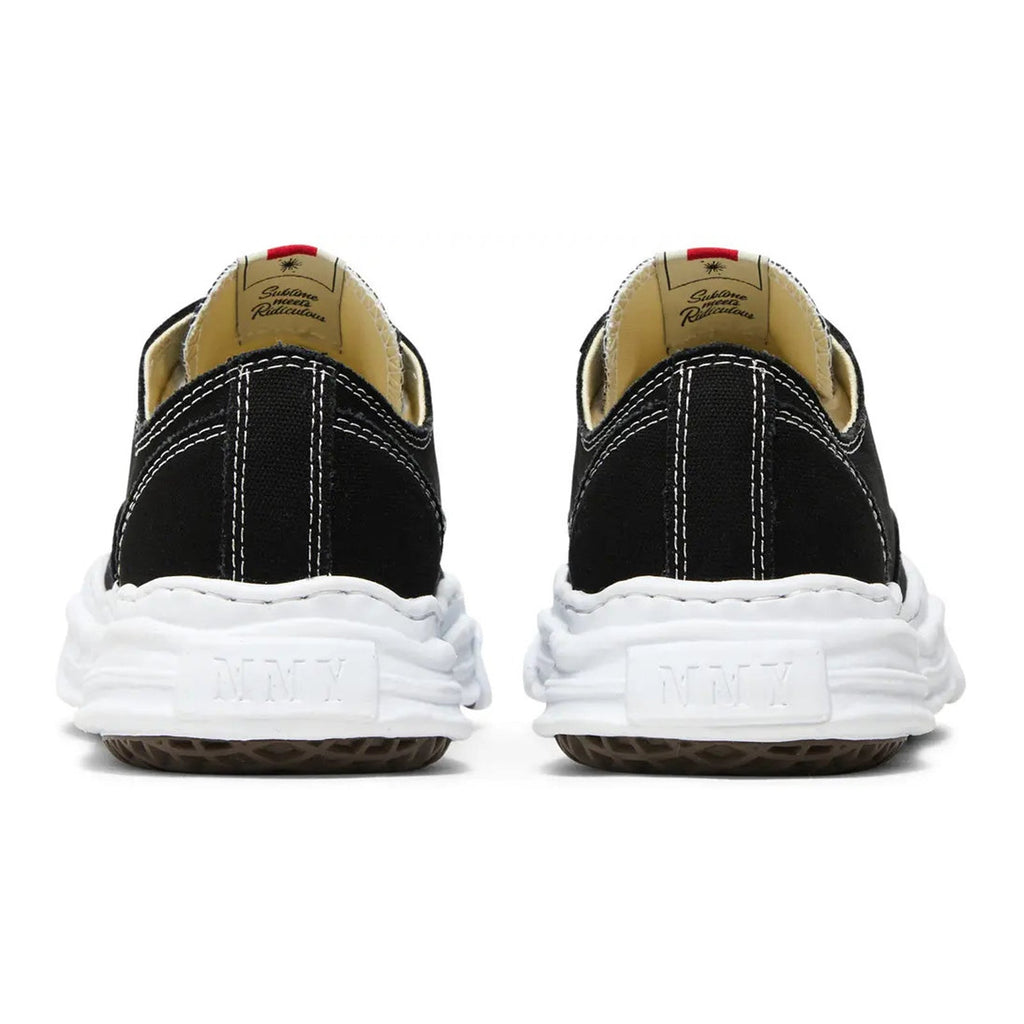 Maison Mihara Yasuhiro Hank OG Sole Canvas Low 'Black White' A05FW702-BLK