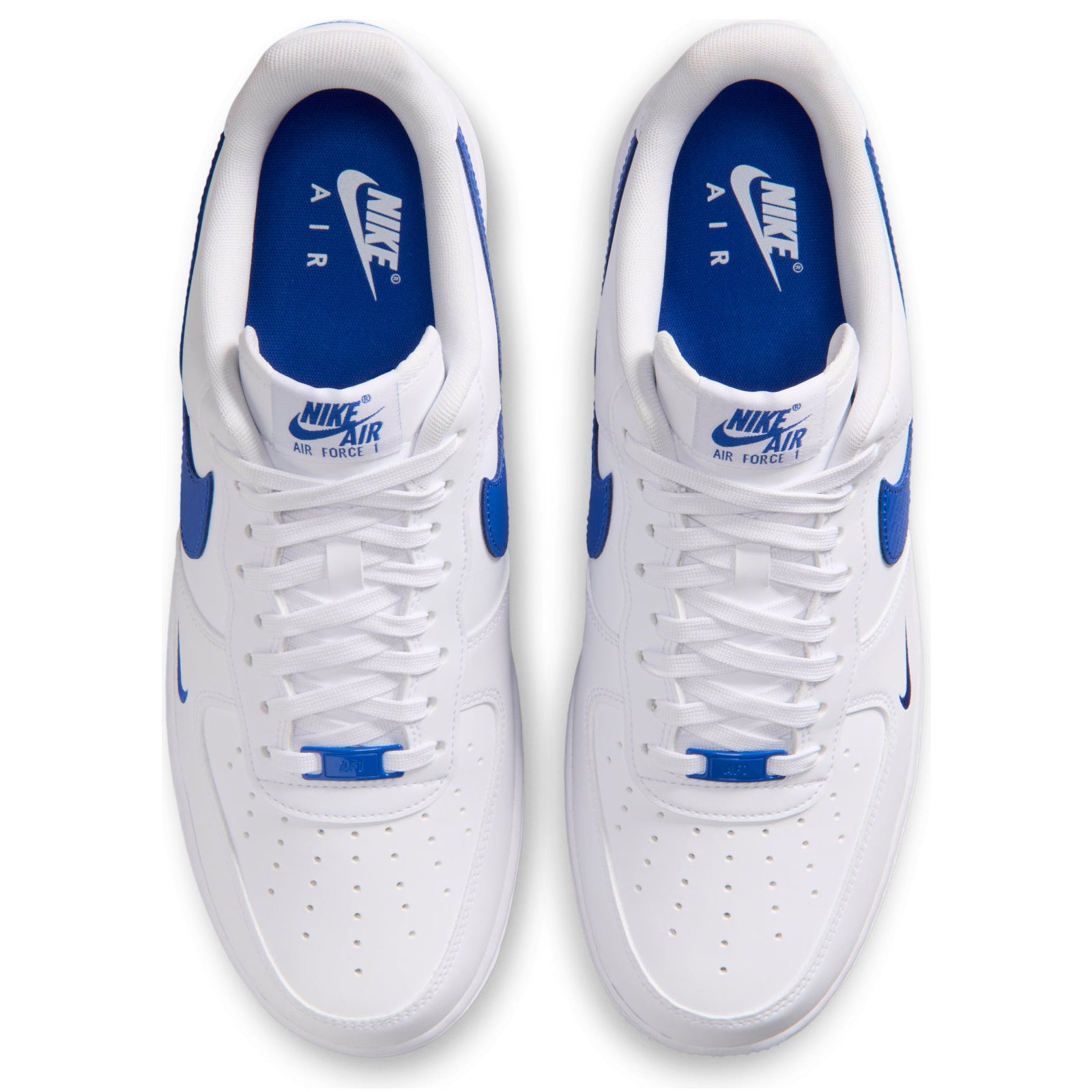 Nike Air Force 1 Low '07 'Carbon Fiber Swoosh' – White Game Royal (IV5732-100)