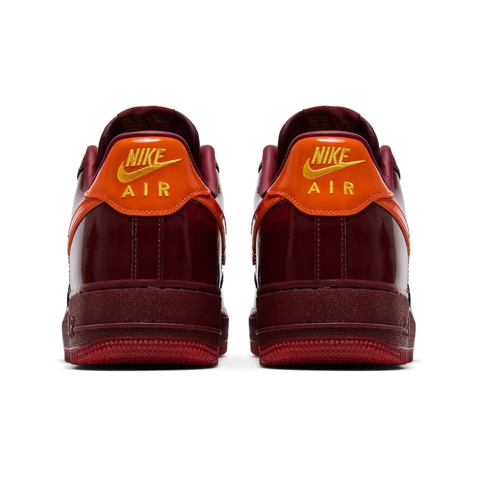 Nike Air Force 1 Low 'Patent Leather Dark Team Red' IO4489-601