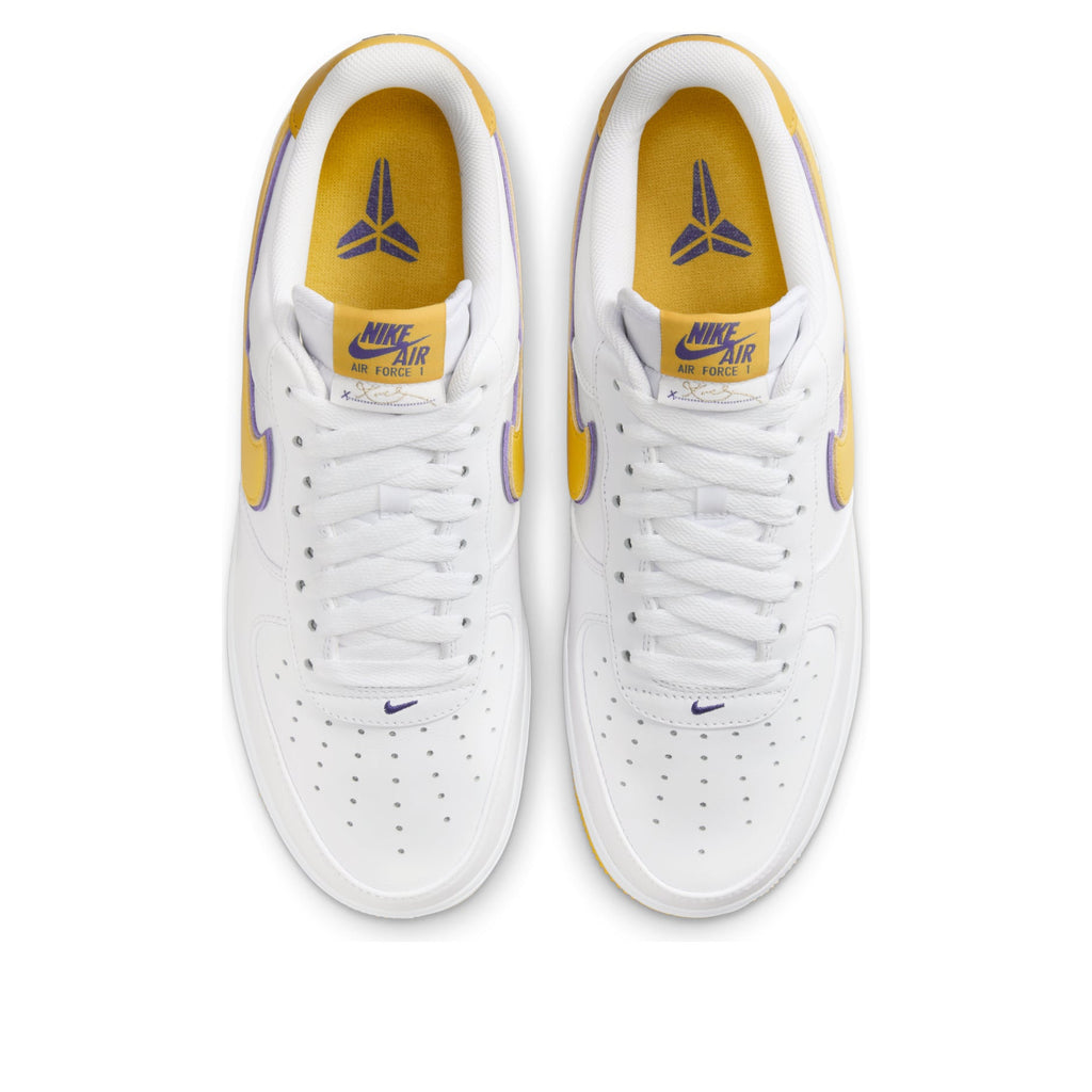Nike Kobe Bryant x Air Force 1 Low Retro QS 'Lakers Home' FZ1151-100 – Purple & Gold