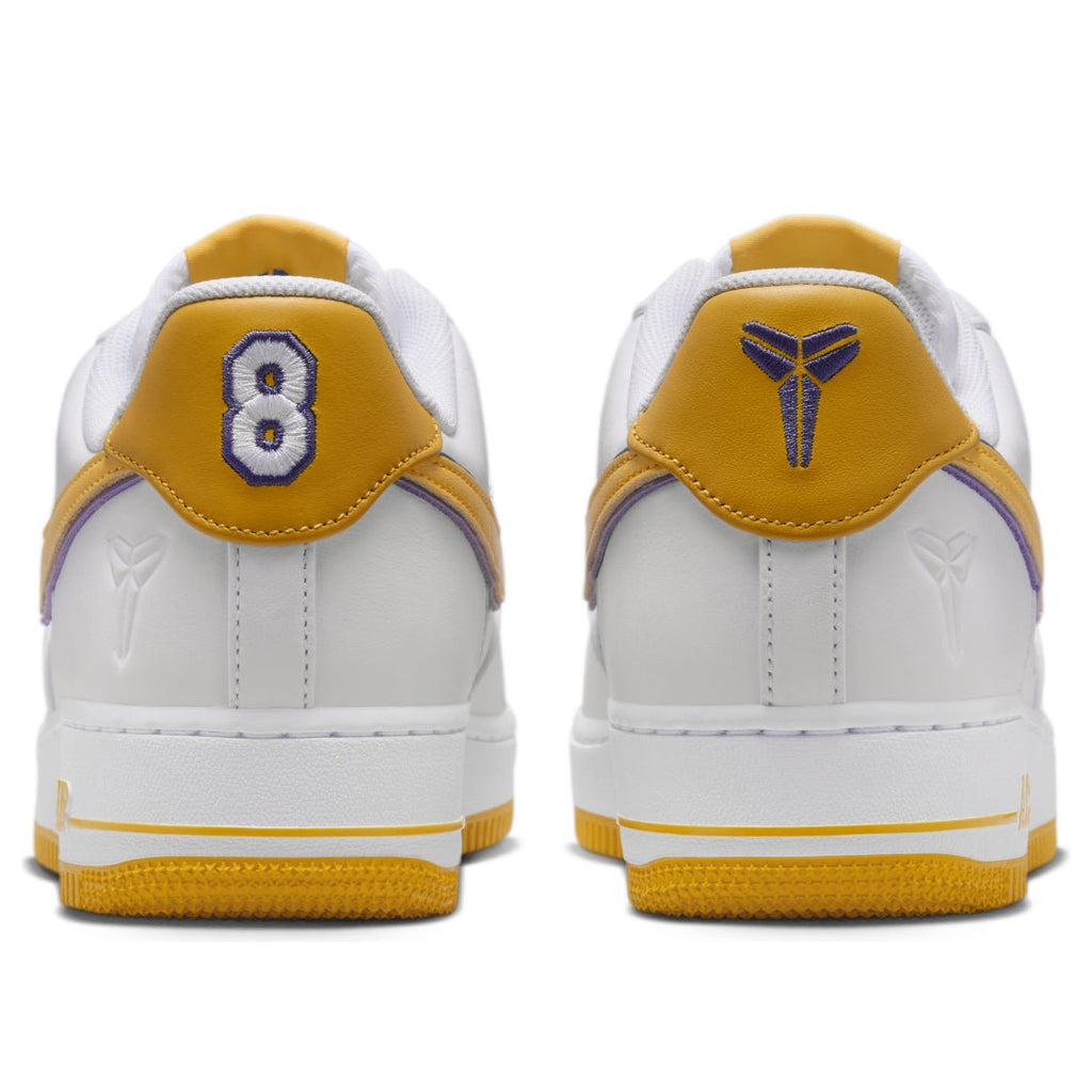 Nike Kobe Bryant x Air Force 1 Low Retro QS 'Lakers Home' FZ1151-100 – Purple & Gold