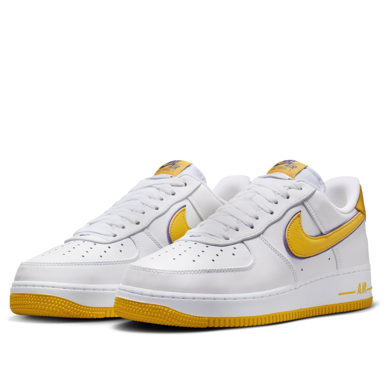Nike Kobe Bryant x Air Force 1 Low Retro QS 'Lakers Home' FZ1151-100 – Purple & Gold