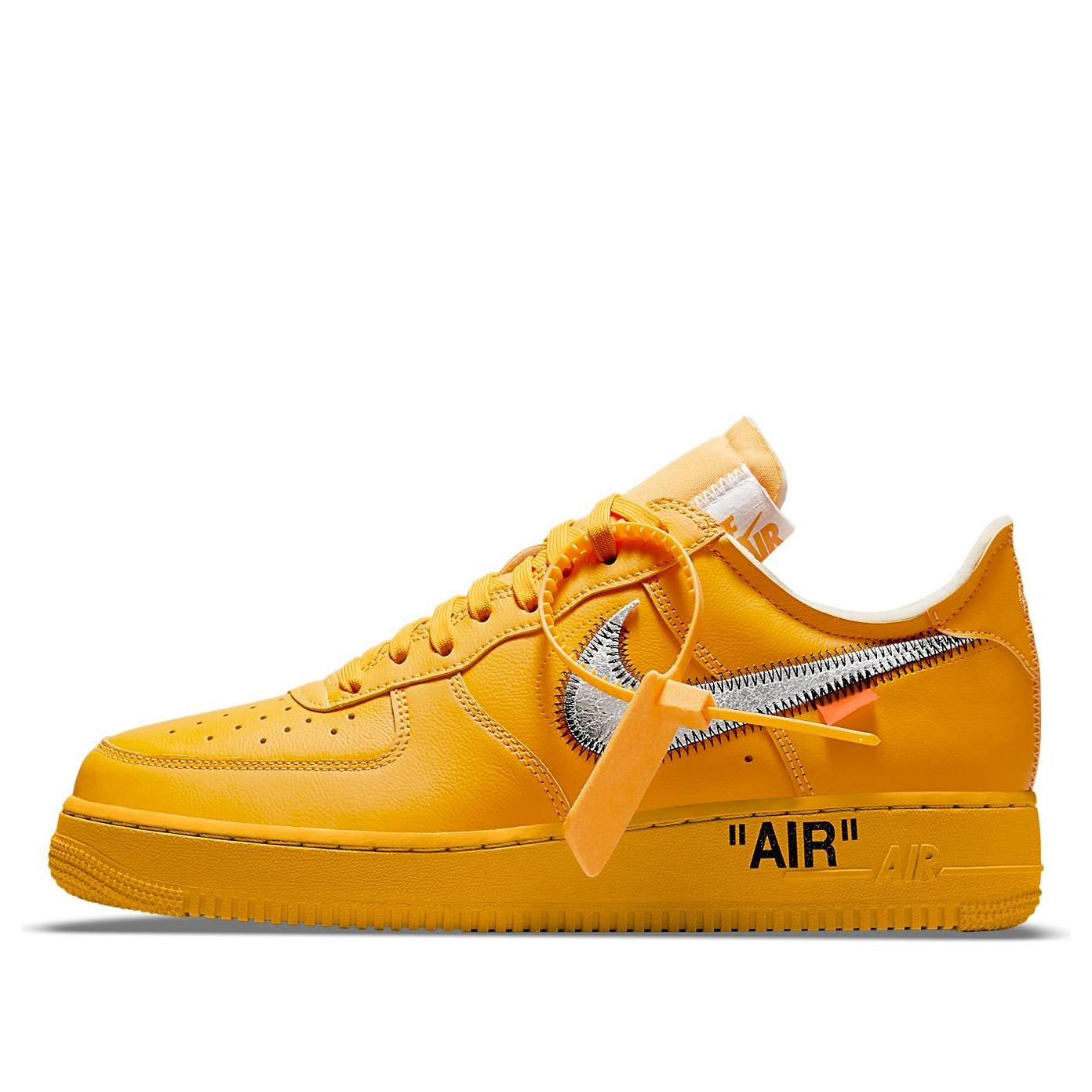 Nike x Off-White Air Force 1 Low 'Lemonade' DD1876-700 – Virgil Abloh University Gold