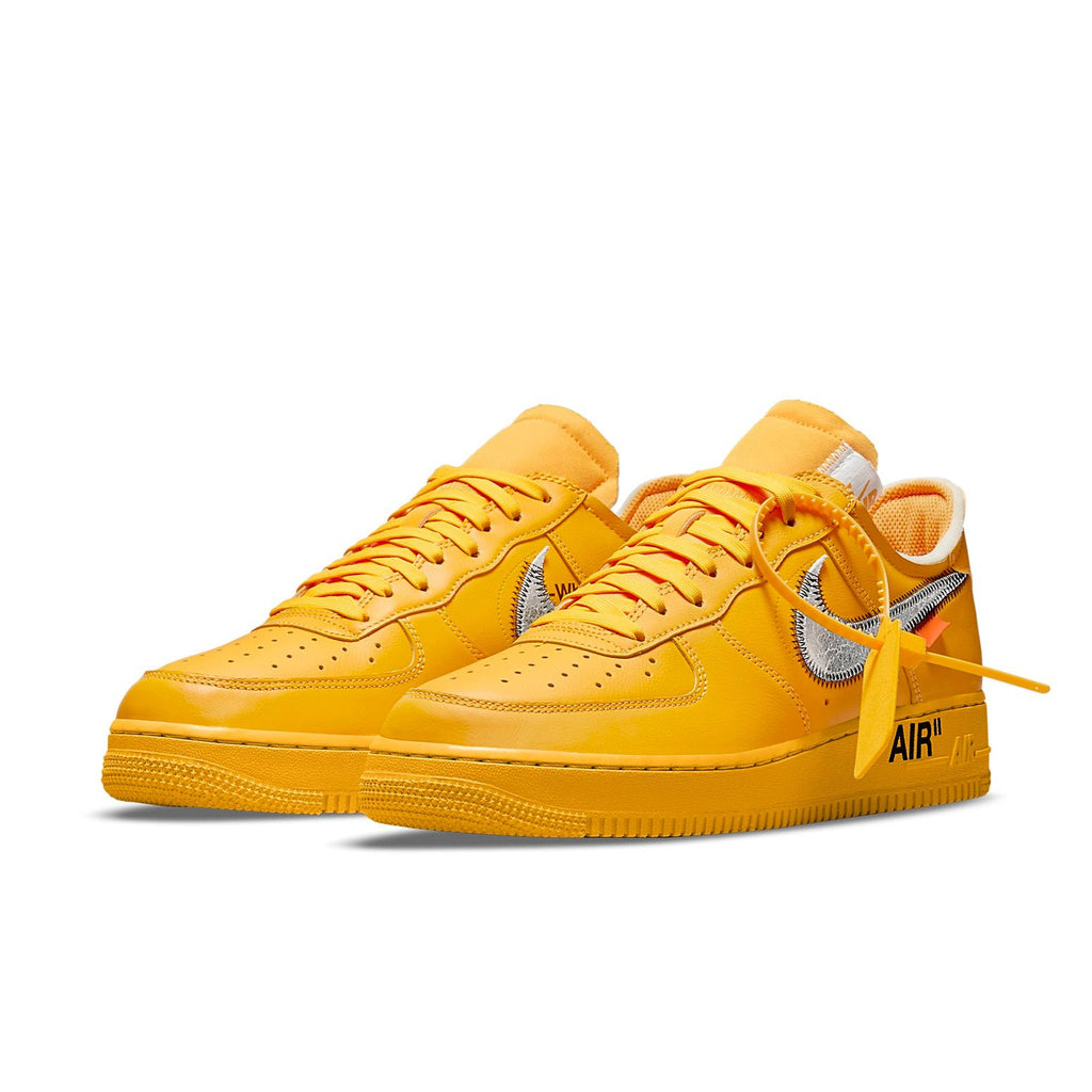 Nike x Off-White Air Force 1 Low 'Lemonade' DD1876-700 – Virgil Abloh University Gold