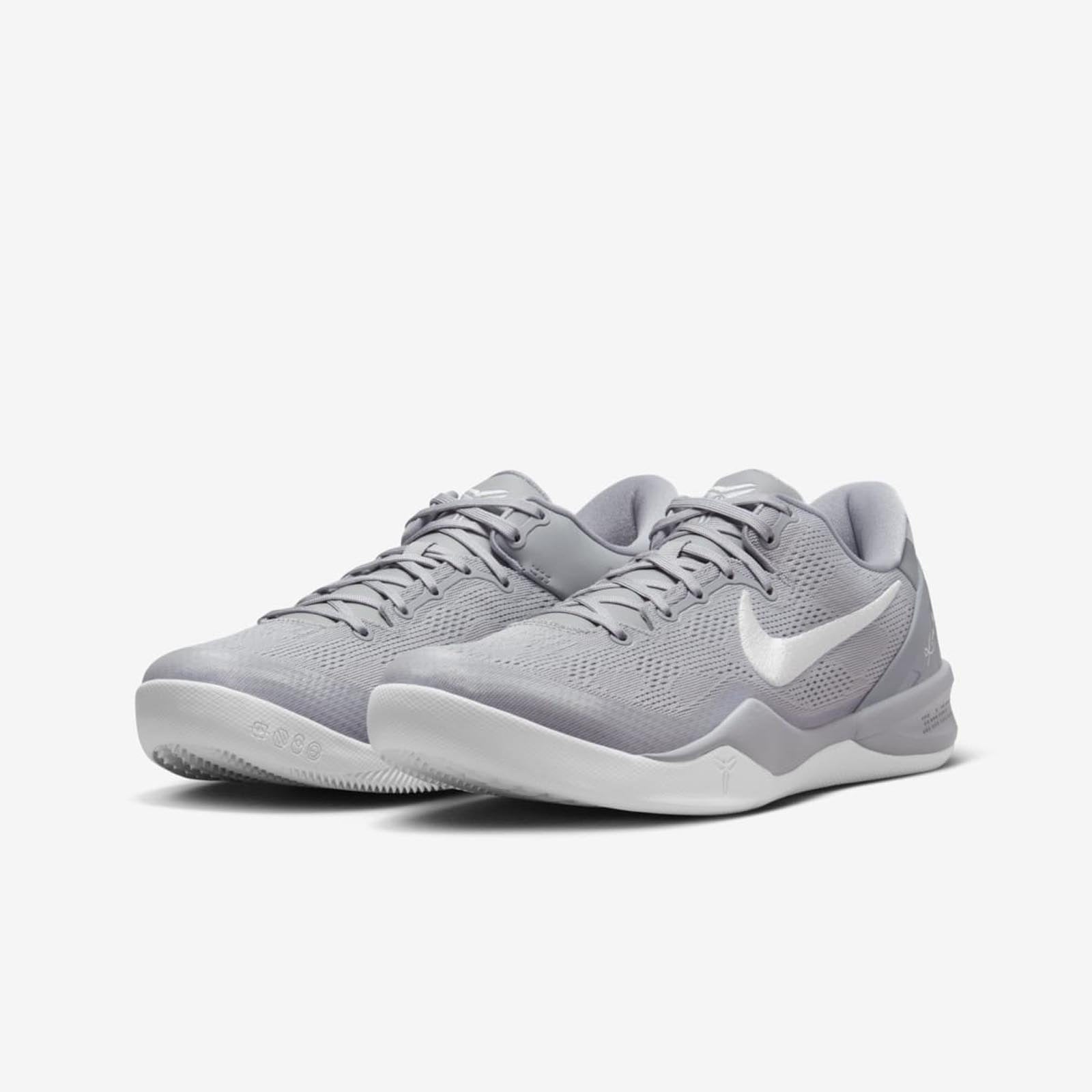 Nike Kobe 8 Protro 'Wolf Grey' Basketball Sneakers (HF9550-002)