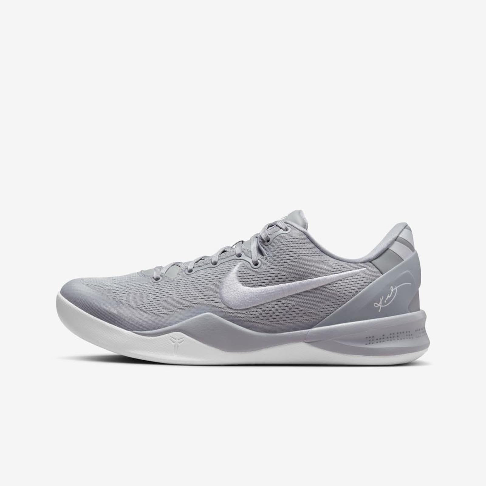 Nike Kobe 8 Protro 'Wolf Grey' Basketball Sneakers (HF9550-002)