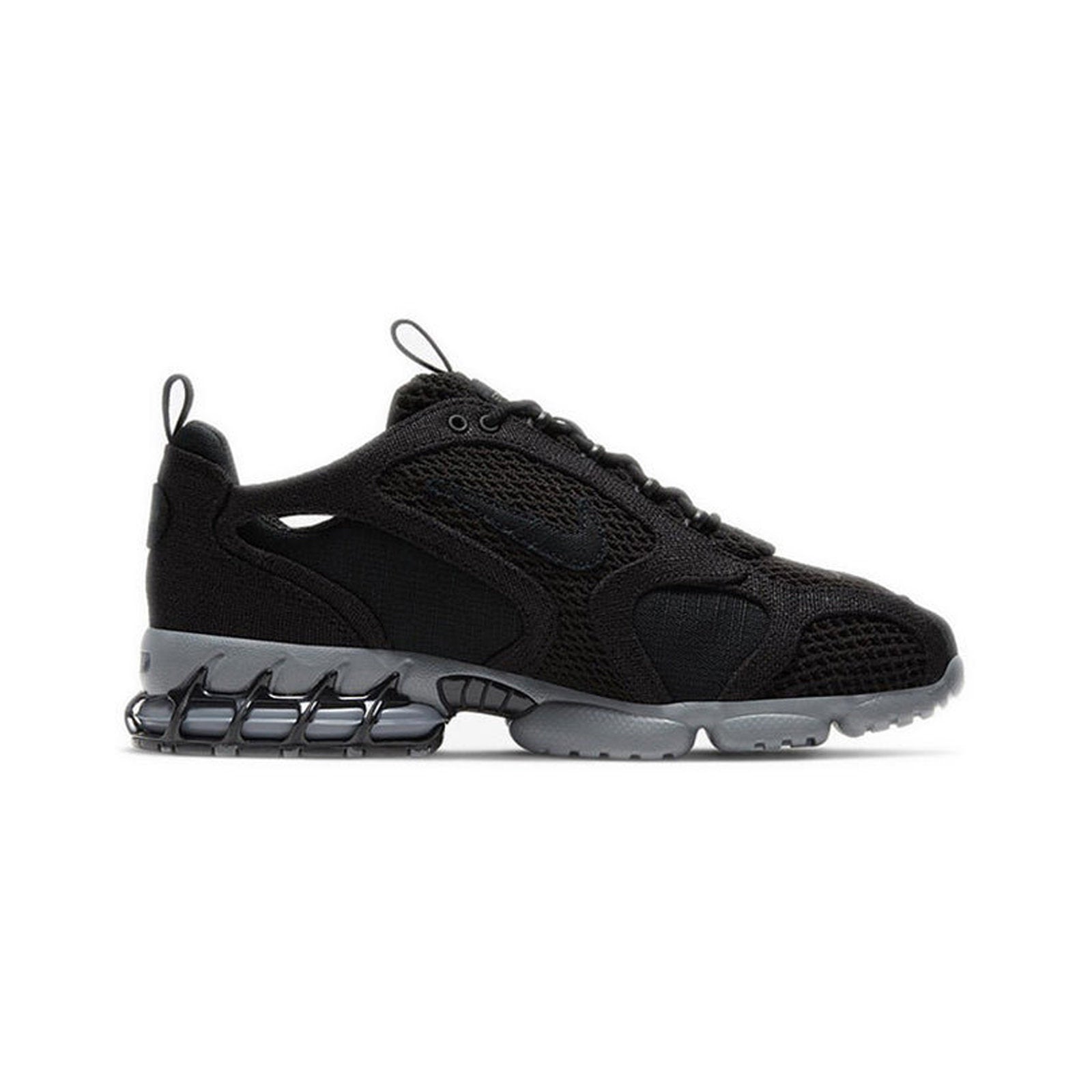 Nike x Stüssy Air Zoom Spiridon Caged 2 'Black / Cool Grey' (CQ5486-001)