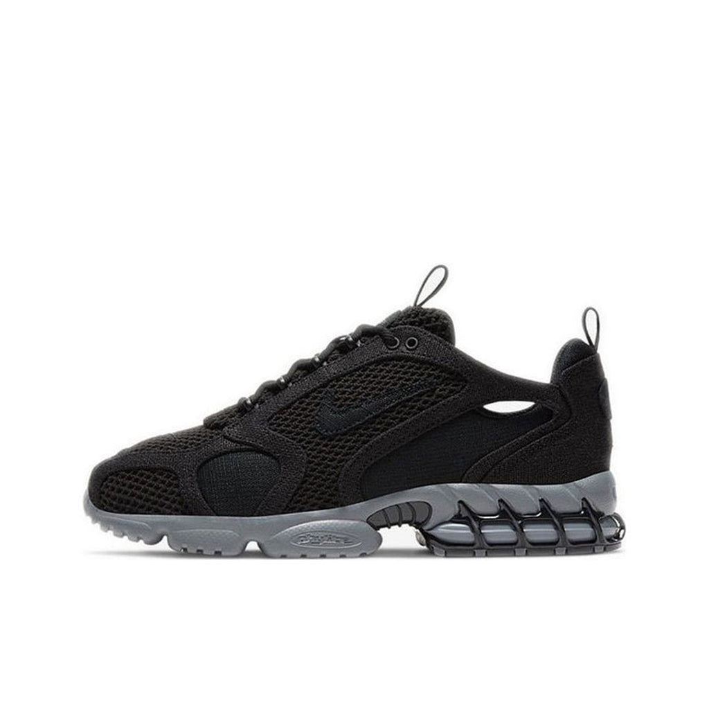 Nike x Stüssy Air Zoom Spiridon Caged 2 'Black / Cool Grey' (CQ5486-001)