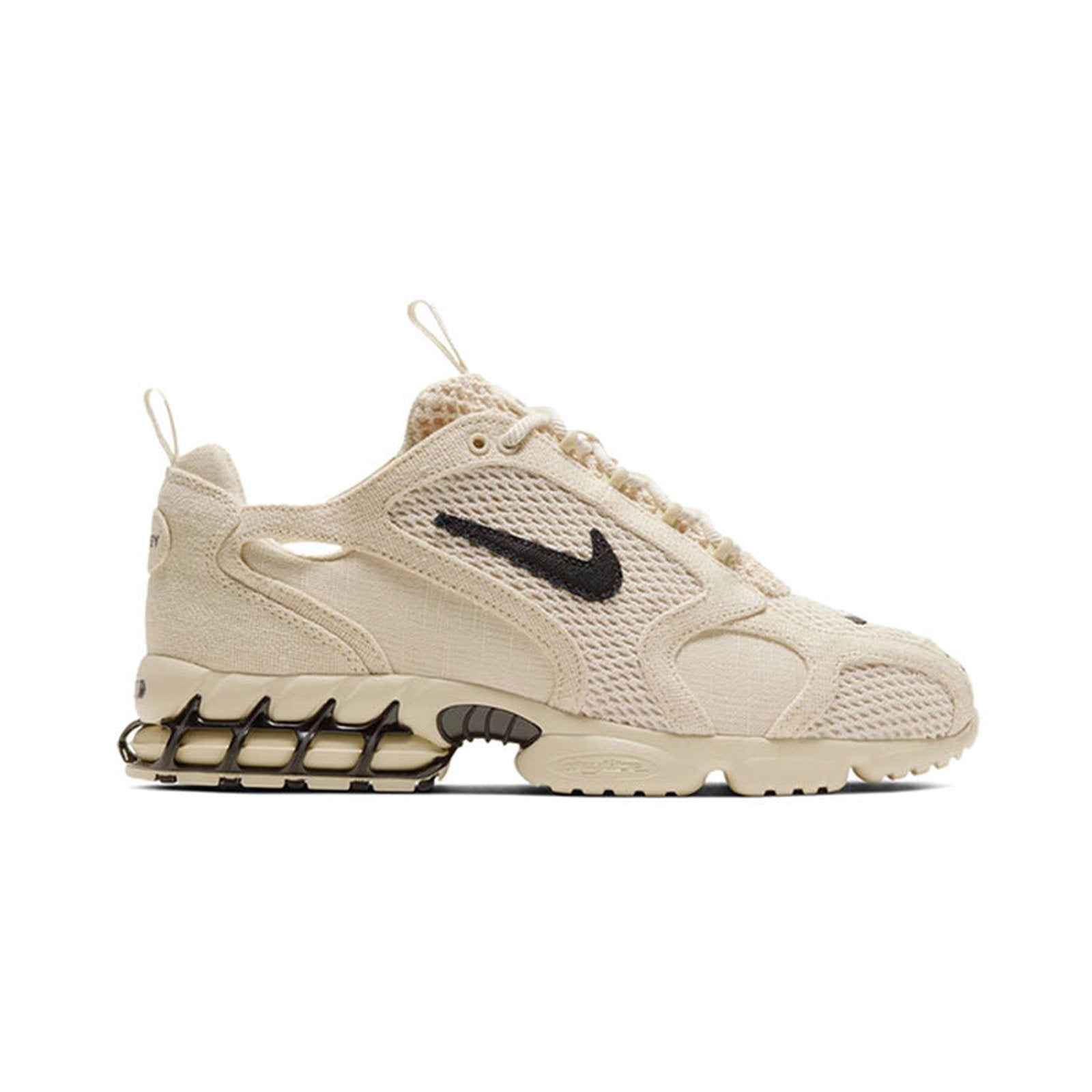 Nike x Stüssy Air Zoom Spiridon Caged 2 'Fossil' (CQ5486-200)