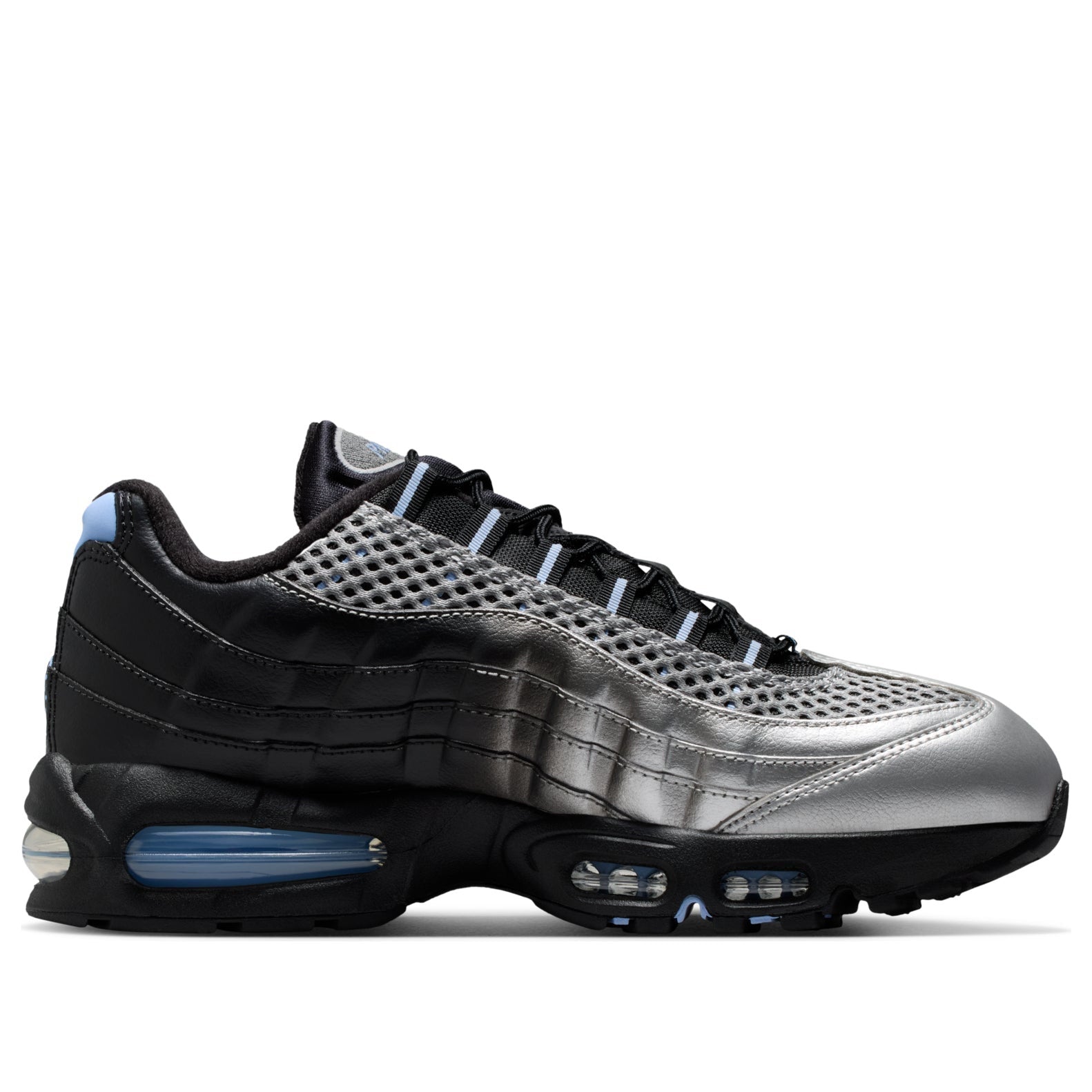 Palace x Nike Air Max 95 'Big Bubble Metallic Silver' IQ7708-095 – Chrome AM95 Collab