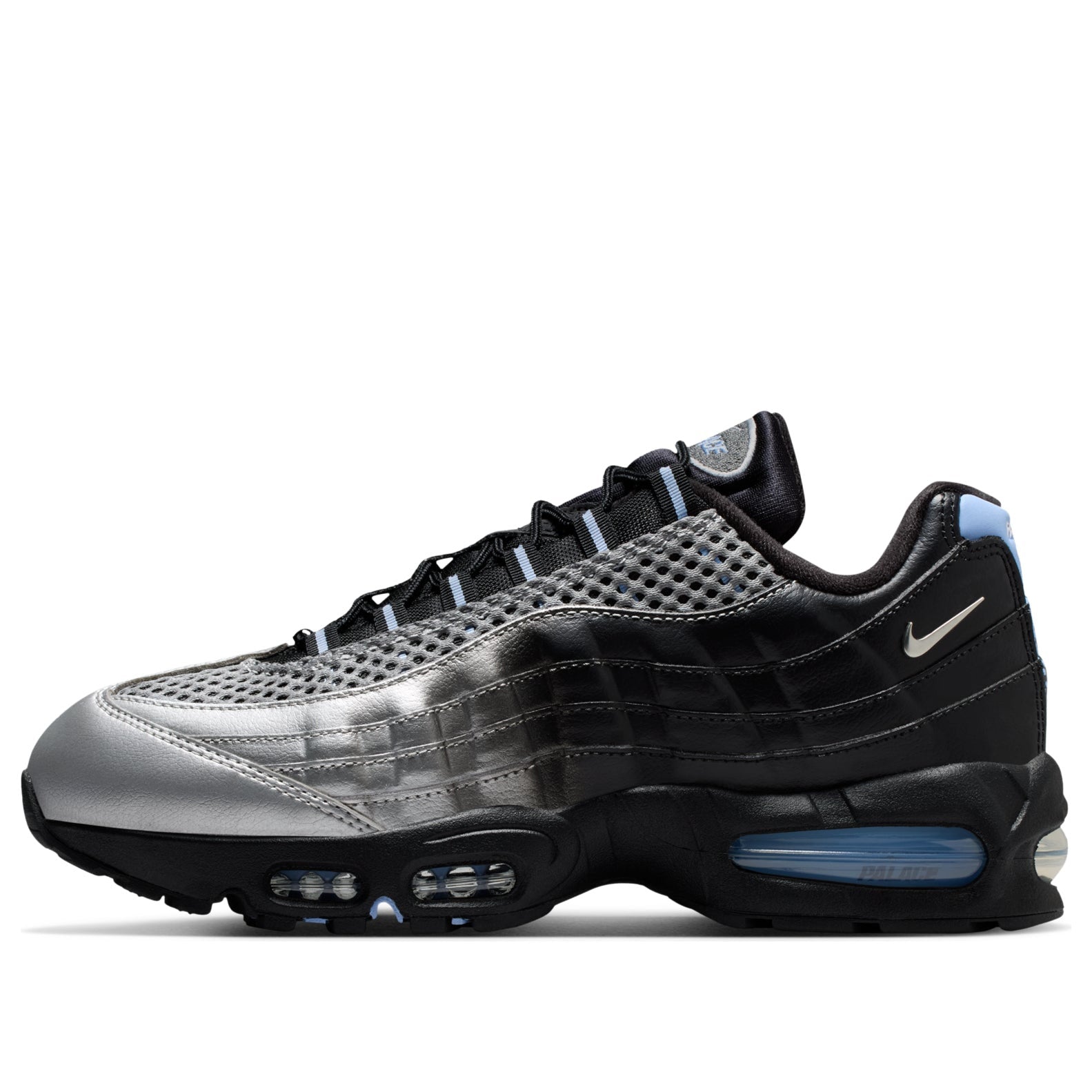 Palace x Nike Air Max 95 'Big Bubble Metallic Silver' IQ7708-095 – Chrome AM95 Collab