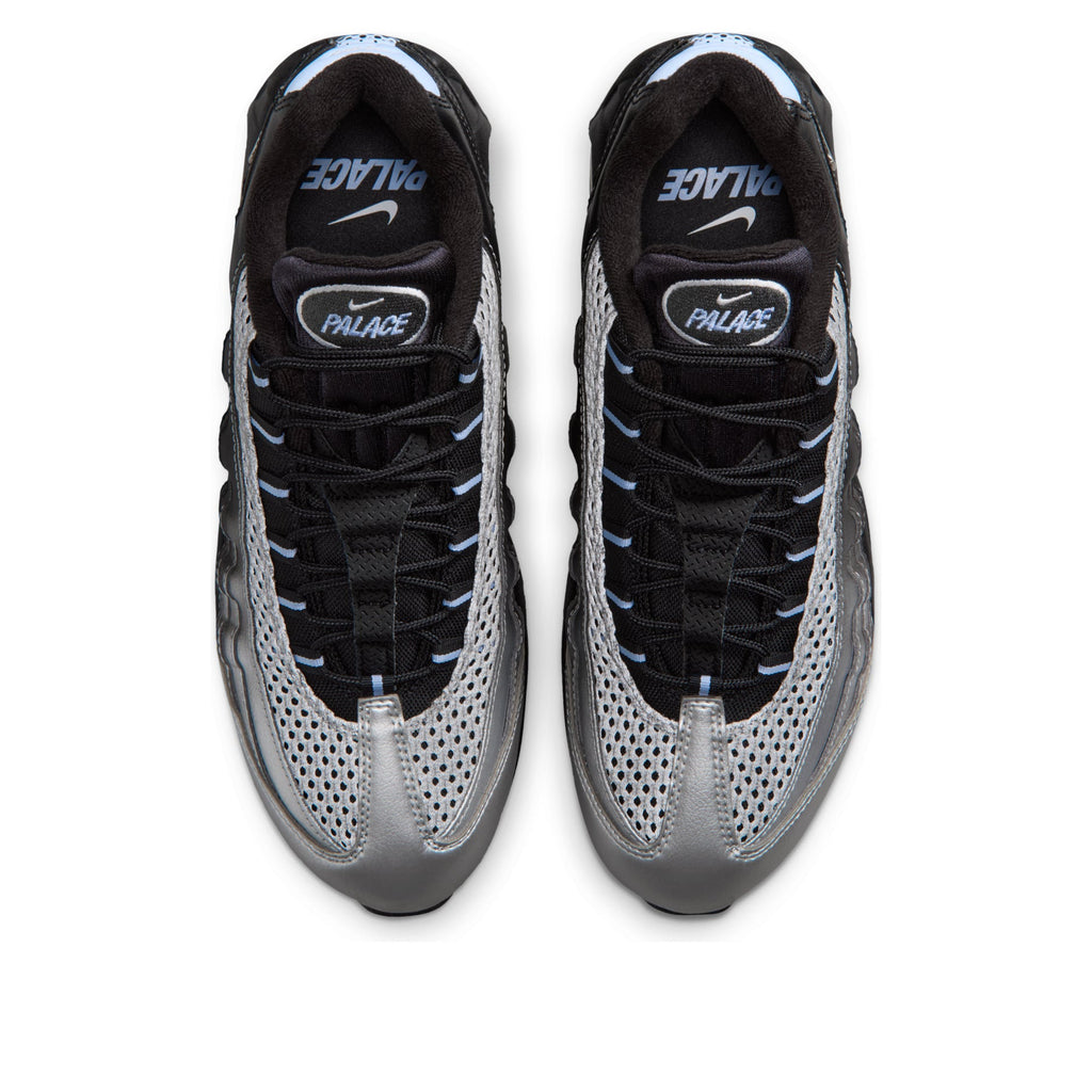 Palace x Nike Air Max 95 'Big Bubble Metallic Silver' IQ7708-095 – Chrome AM95 Collab