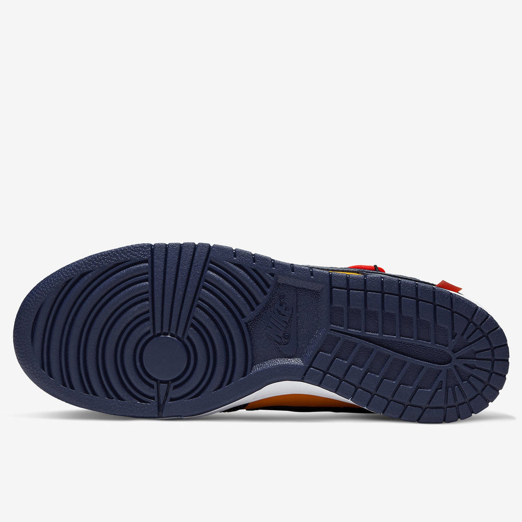Nike x Off-White™ Dunk Low 'University Gold' Sneakers (CT0856-700)