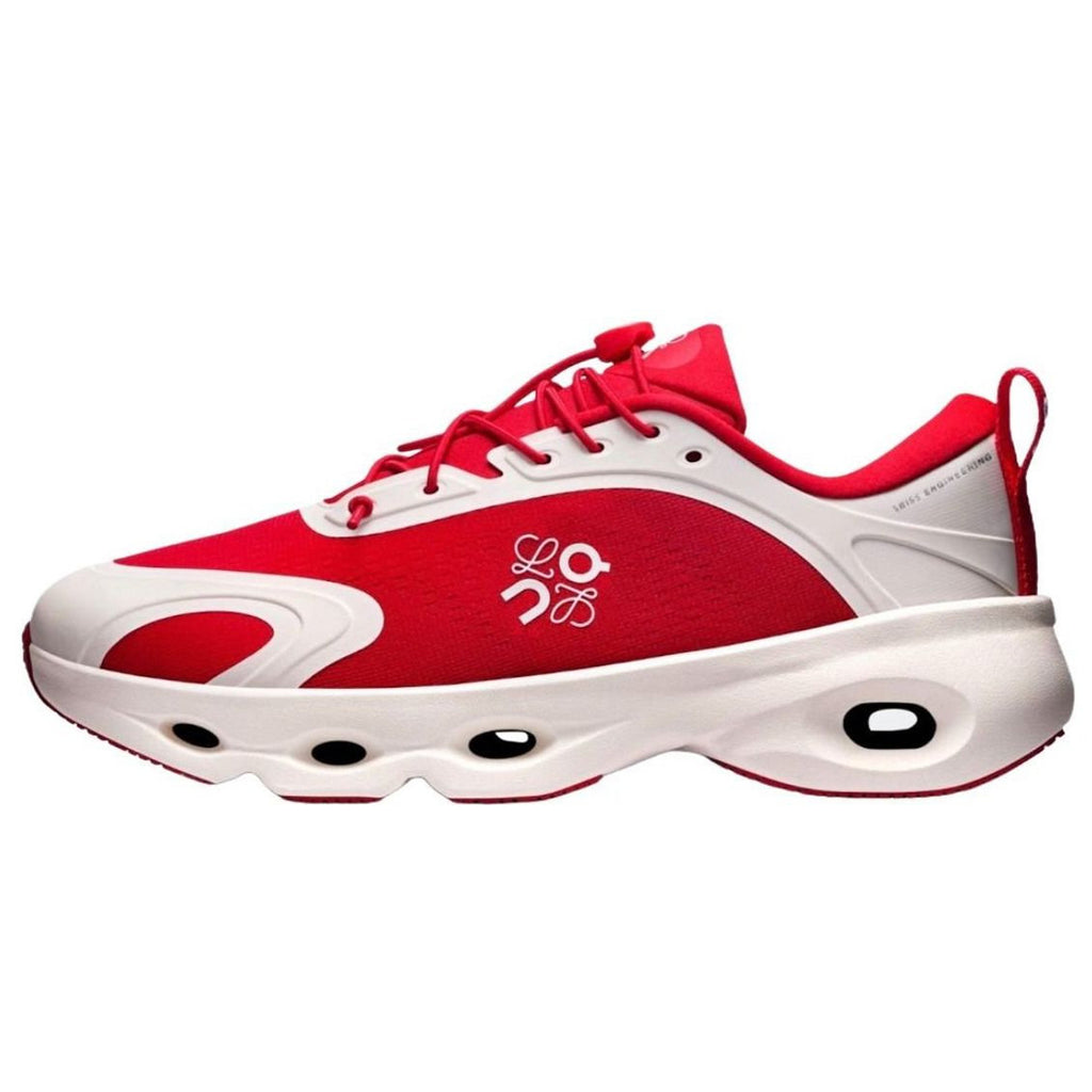 On Running x LOEWE Cloudsolo 'Red / Eggshell' Women's (3WF30605482)
