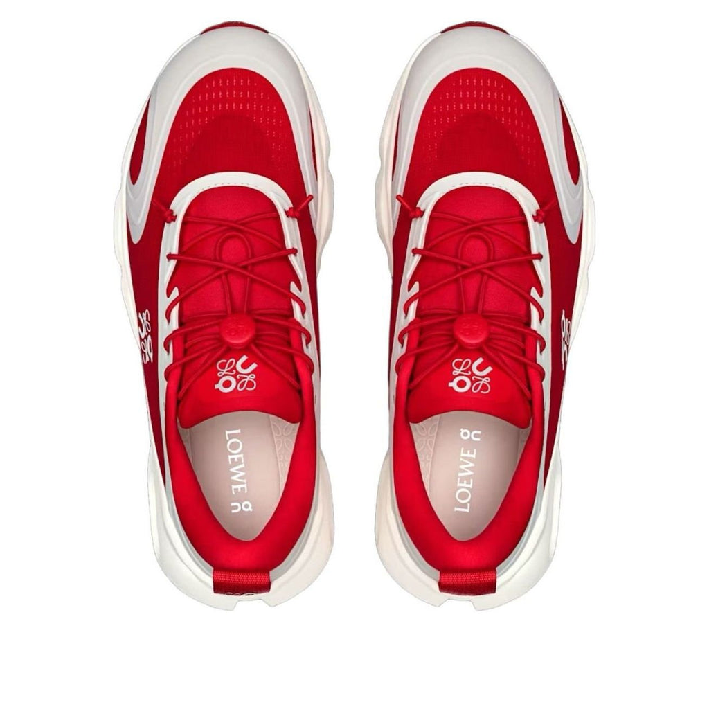 On Running x LOEWE Cloudsolo 'Red / Eggshell' Women's (3WF30605482)