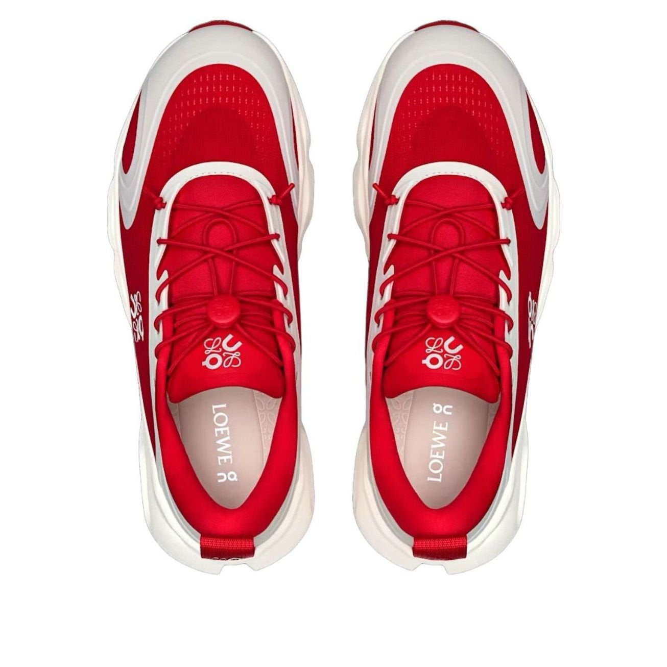 On Running x LOEWE Cloudsolo 'Red / Eggshell' Women's (3WF30605482)