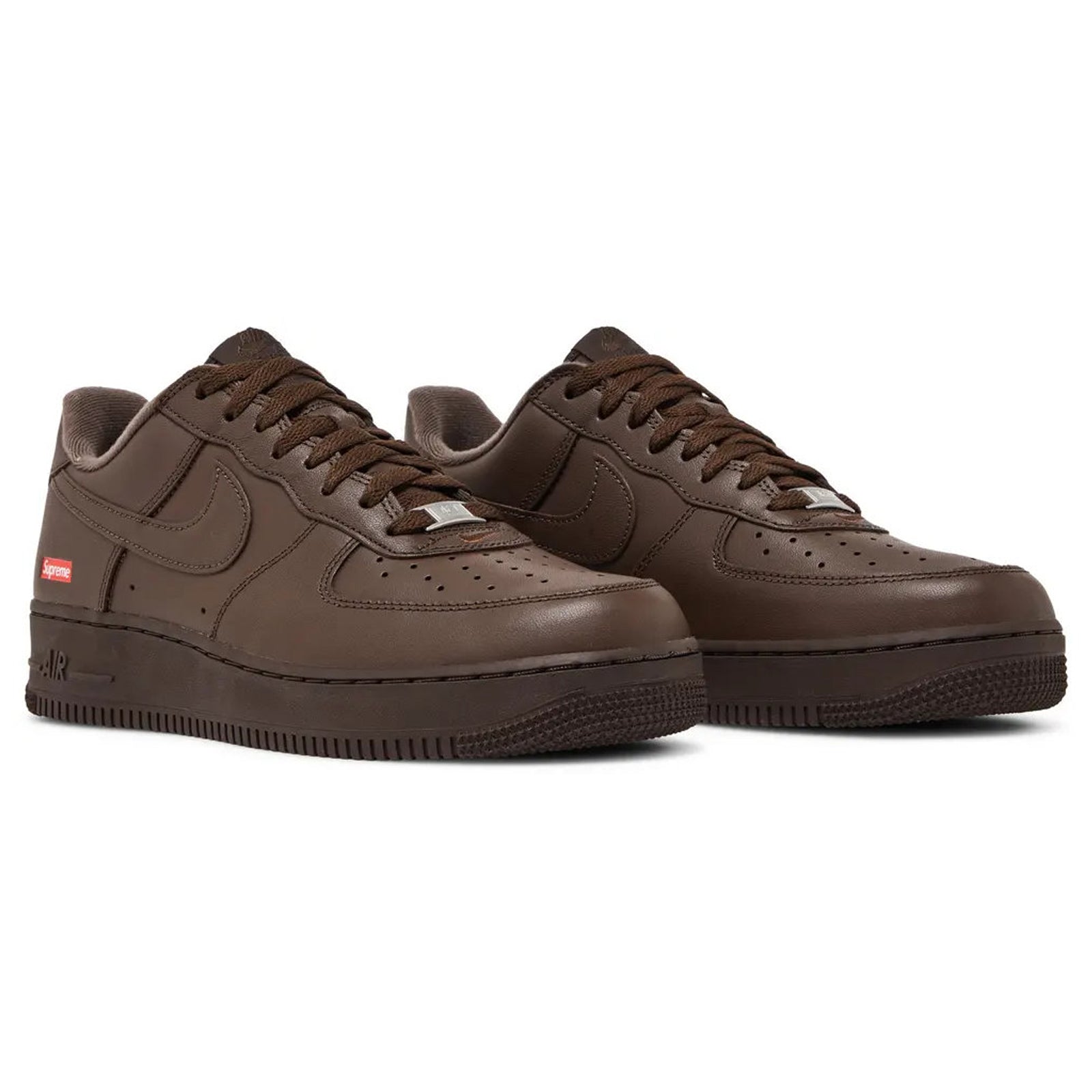Supreme x Nike Air Force 1 Low 'Box Logo Baroque Brown' CU9225-200 – Collab Sneaker