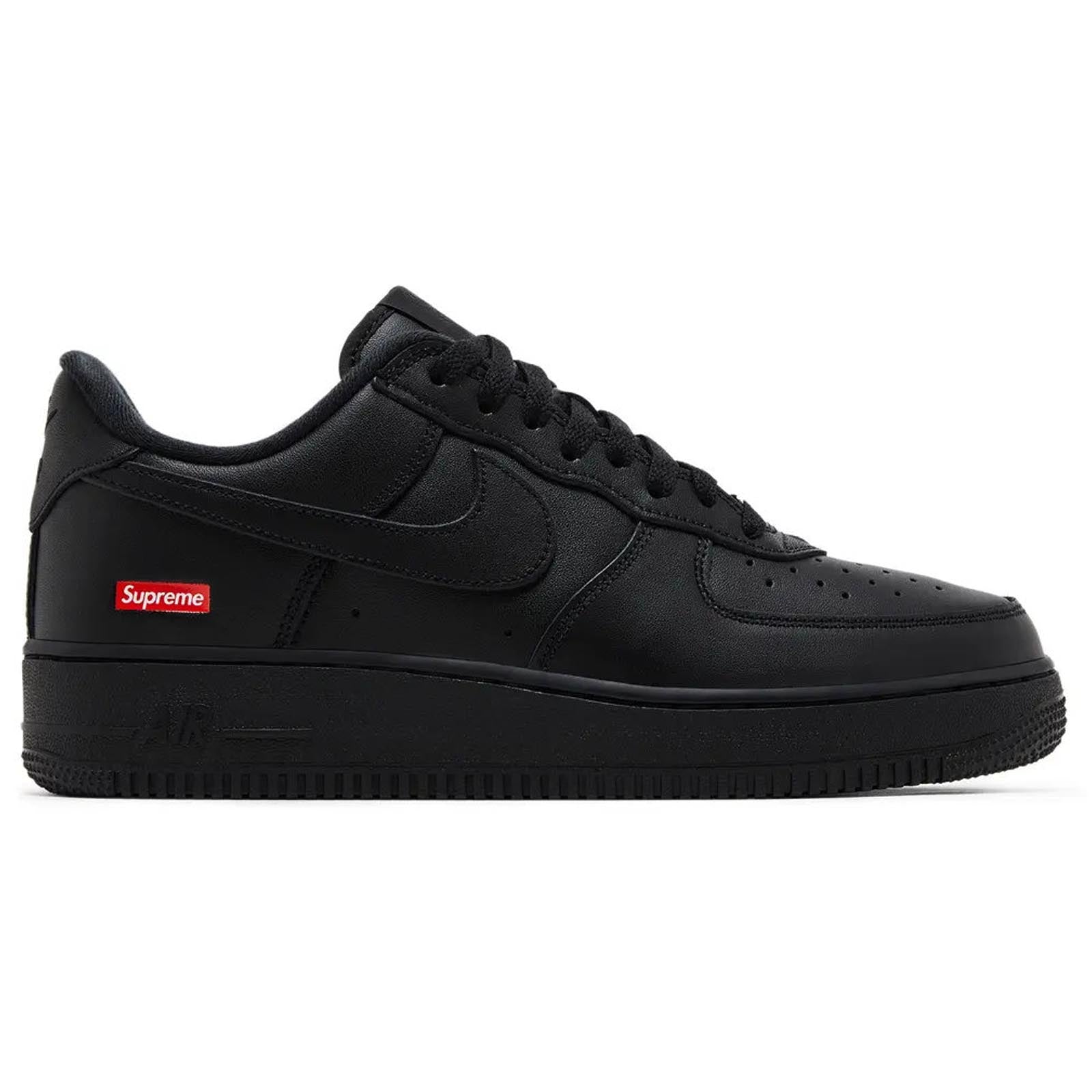Supreme x Nike Air Force 1 Low 'Box Logo' Black (CU9225-001)