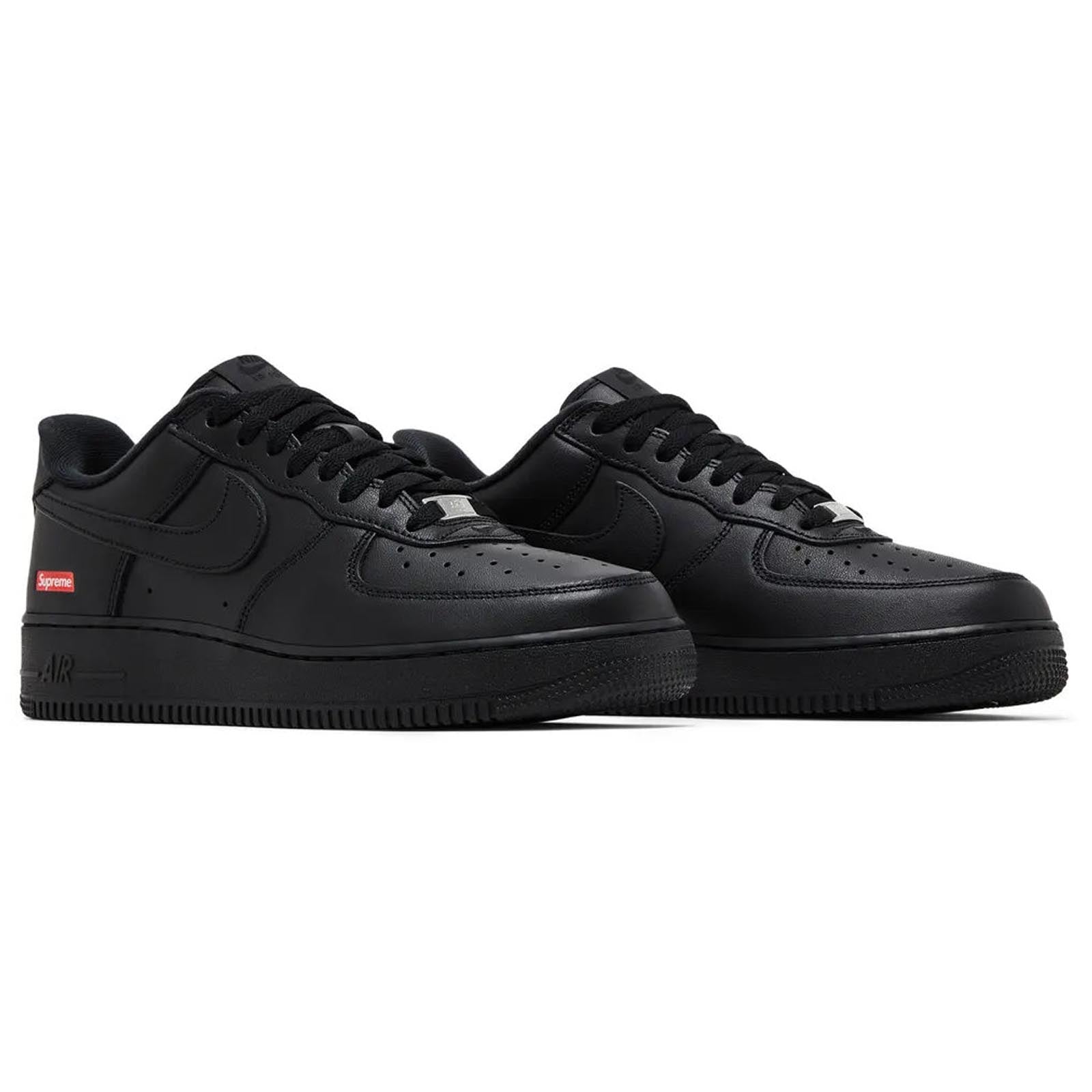 Supreme x Nike Air Force 1 Low 'Box Logo' Black (CU9225-001)