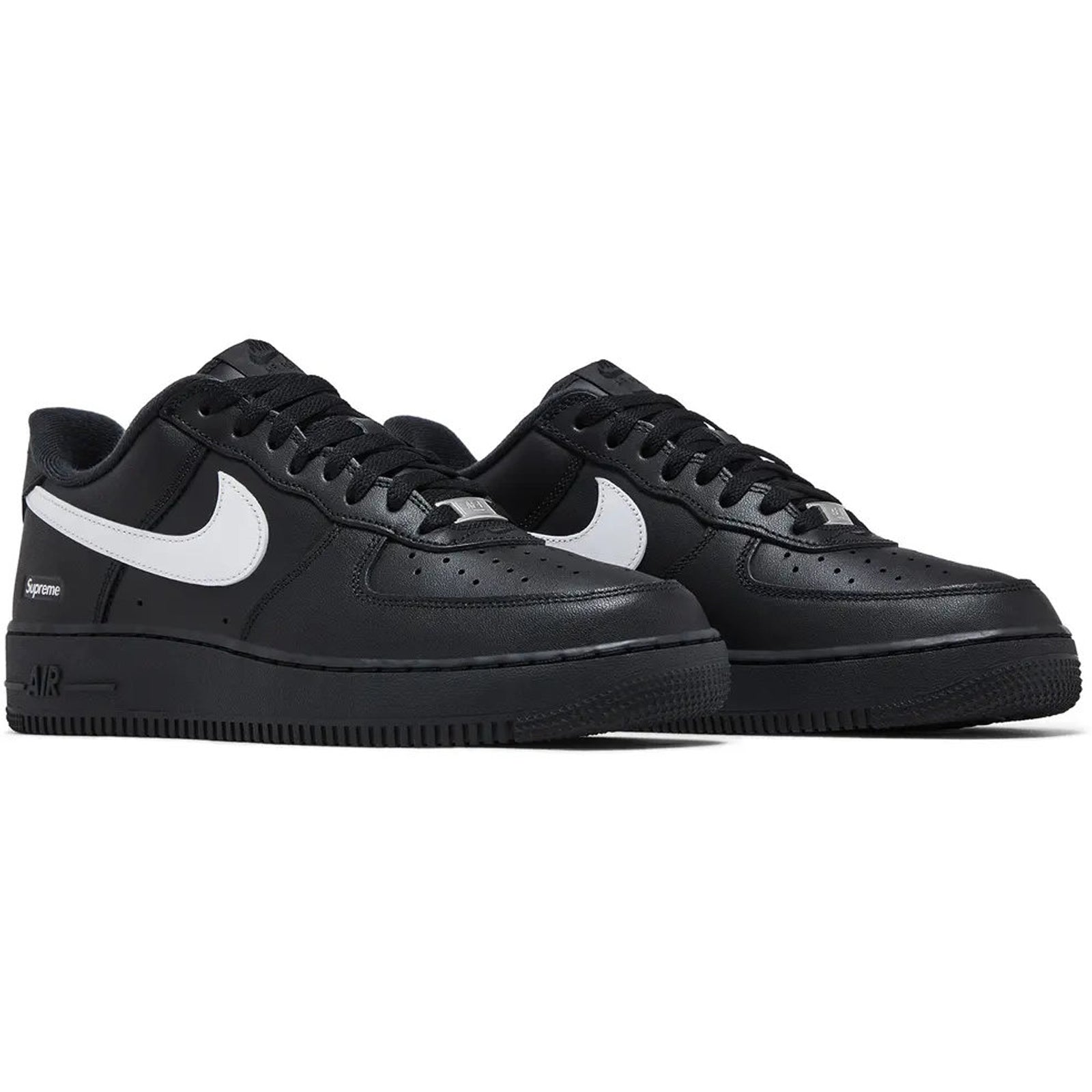 Supreme x Nike Air Force 1 Low 'Box Logo Black White' CU9225-002 – Collab Sneaker
