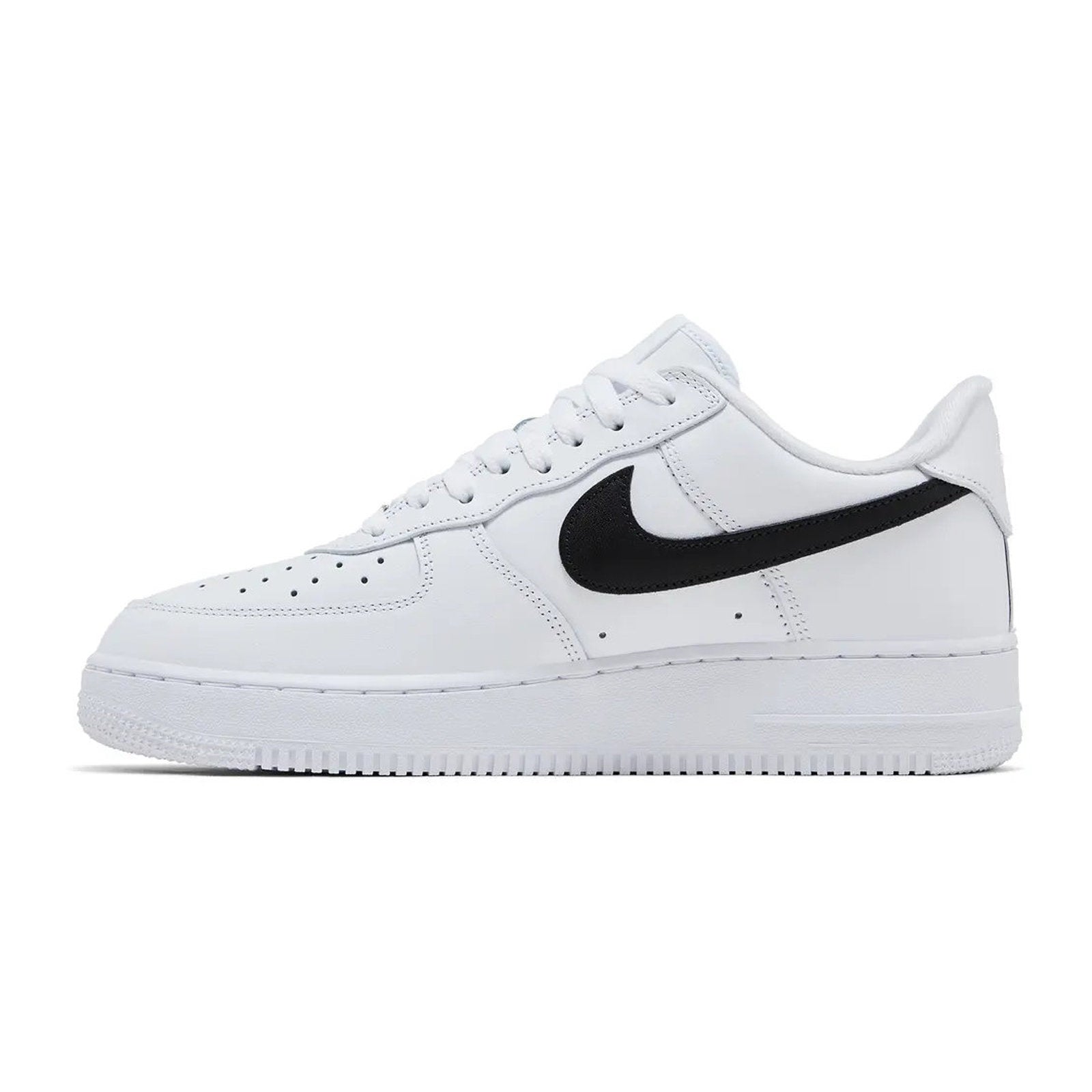 Nike x Supreme Air Force 1 Low 'Box Logo' White Black Sneakers (CU9225-102)